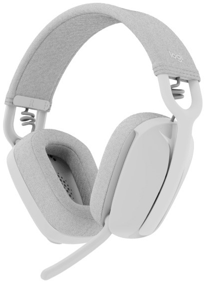 Logitech - Headset Logitech ZONE Vibe 100 Bluetooth Branco