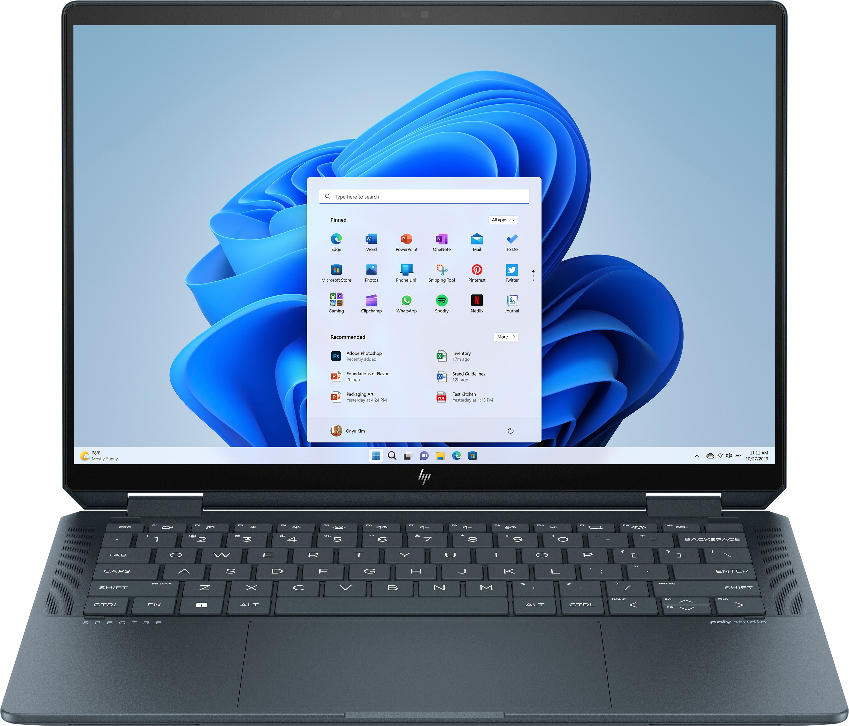 Picture of Picture of Portátil HP Spectre X360 2-in-1 14-eu0003np 14" Ultra 7-155H 16GB DDR5 1TB Intel Arc 2.8K OLED Touch W11