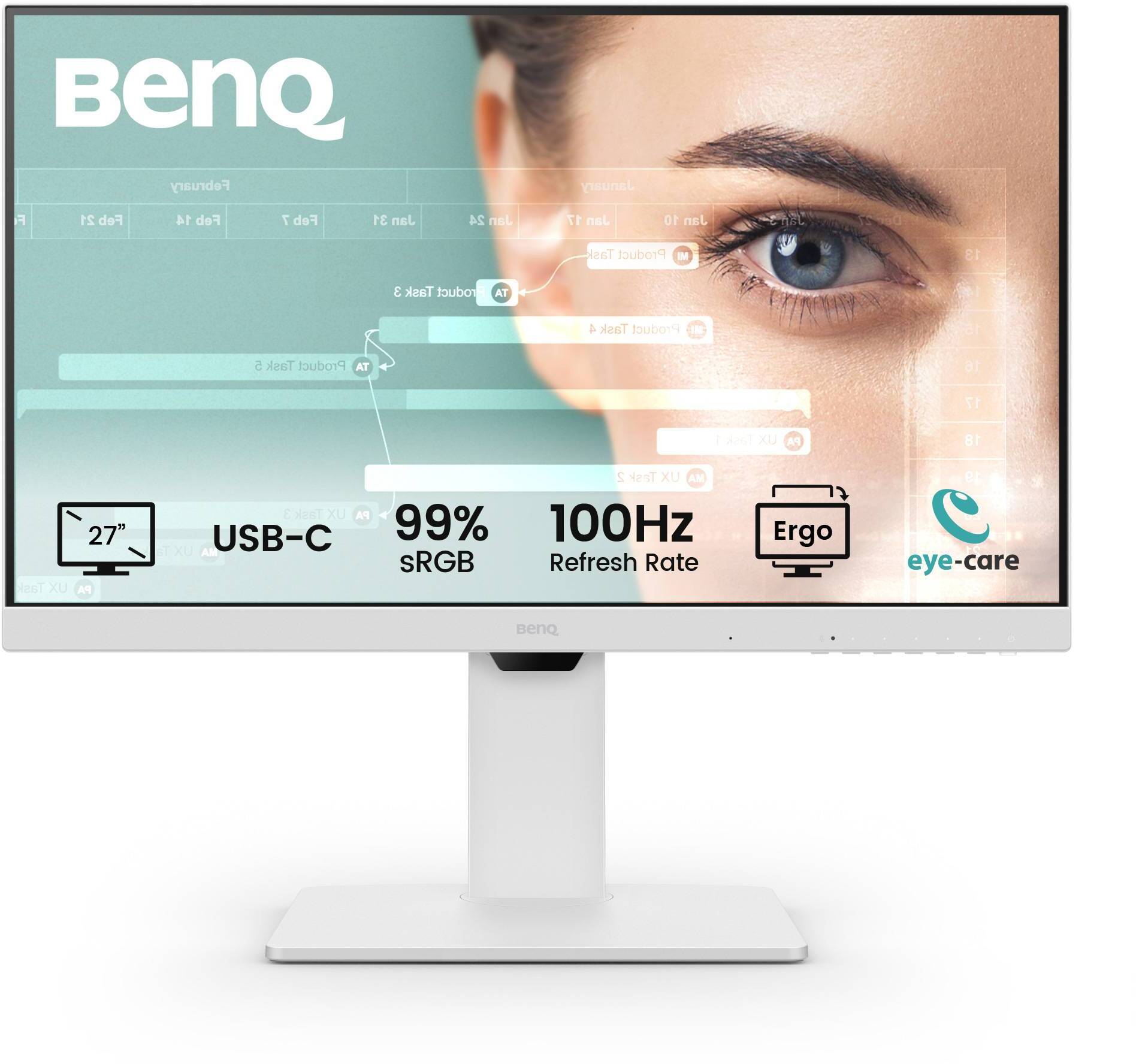 Picture of Picture of Monitor BenQ 27" GW2786TC IPS FHD 100Hz USB-C Aj. Altura