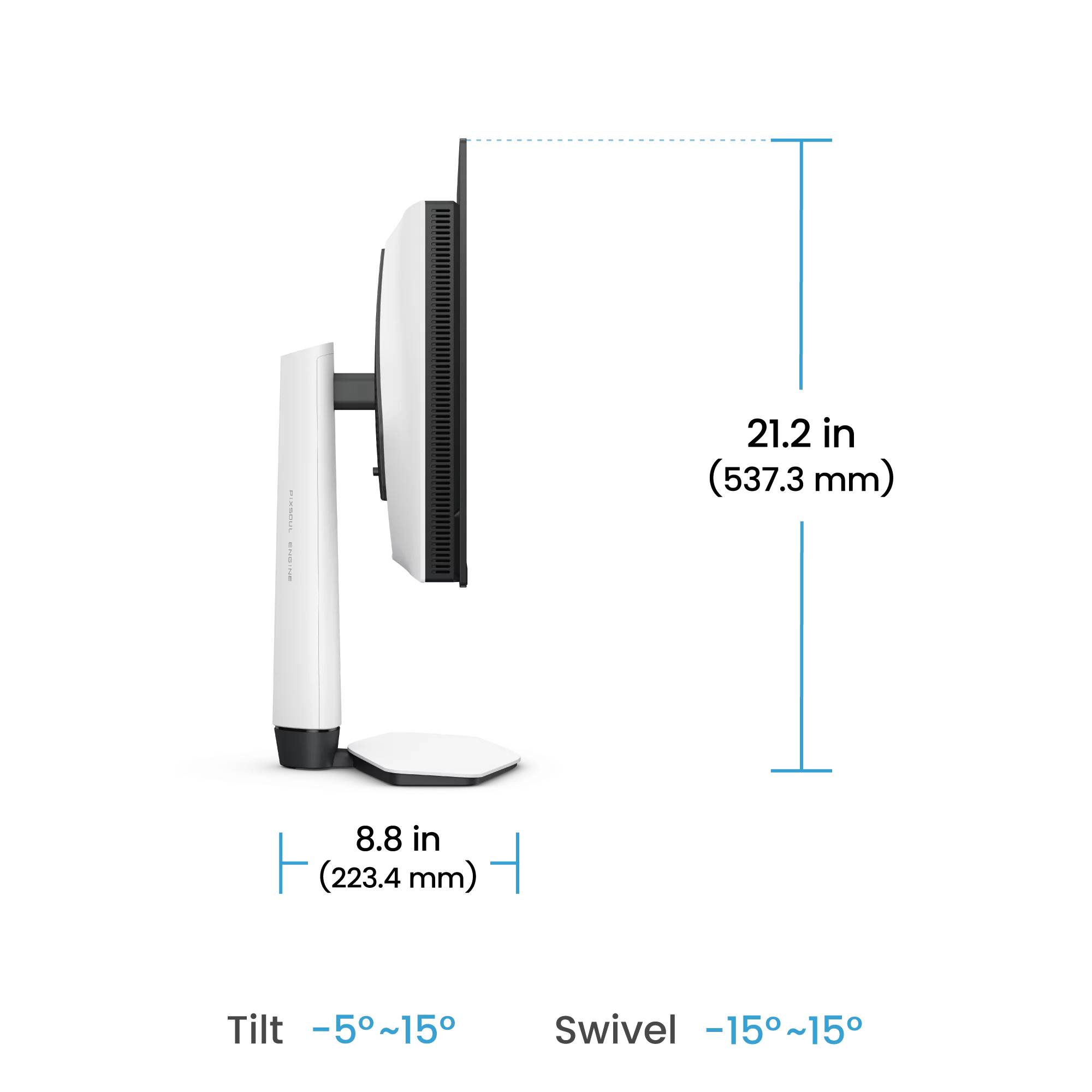 Benq - Monitor BenQ MOBIUZ 27" EX271UZ QD-OLED 4K 4K UHD 16:9 240Hz FreeSync Premium Pro