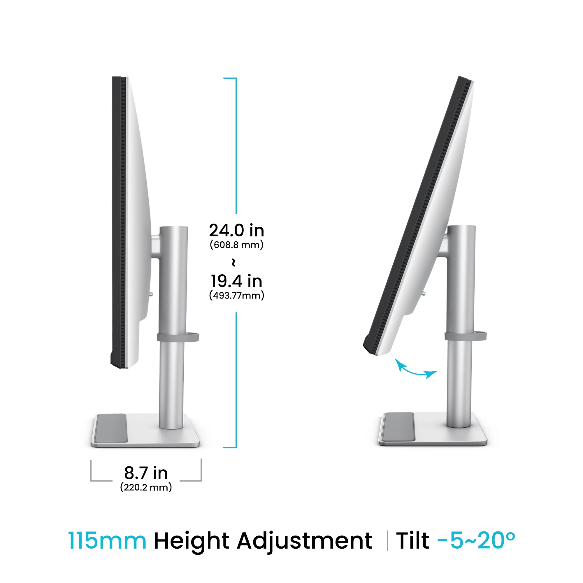 Benq - Monitor BenQ MacBook 27" MA320UP IPS 4K 60Hz P3 MacBook Pro e MacBook Air USB-C (90W) Display HDR400