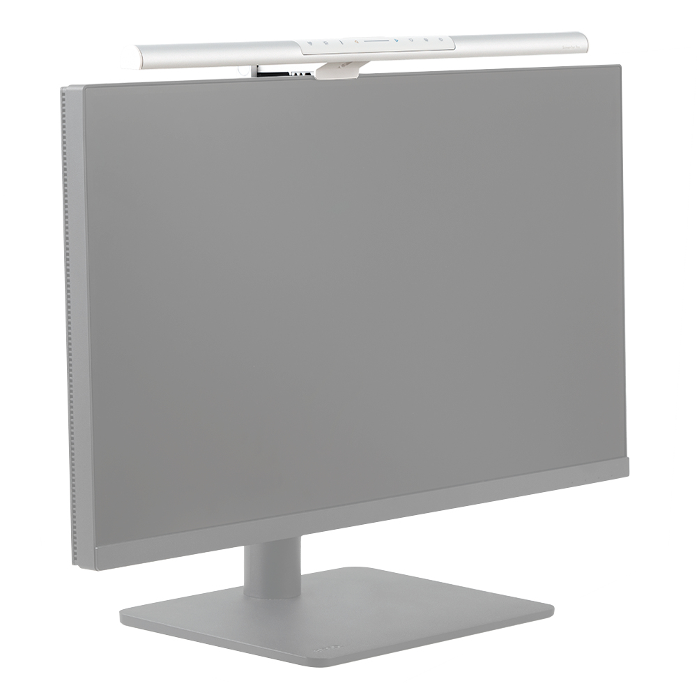 Benq - Barra de Luz para Monitor BenQ ScreenBar Pro Monitor Light Prateada