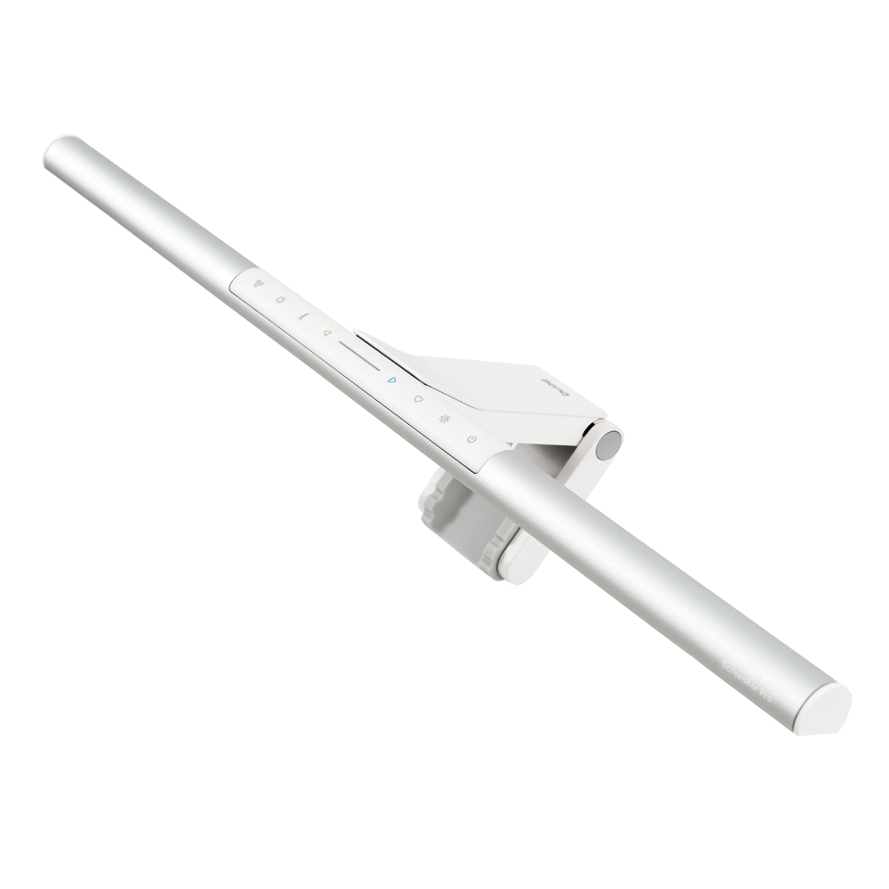 Benq - Barra de Luz para Monitor BenQ ScreenBar Pro Monitor Light Prateada