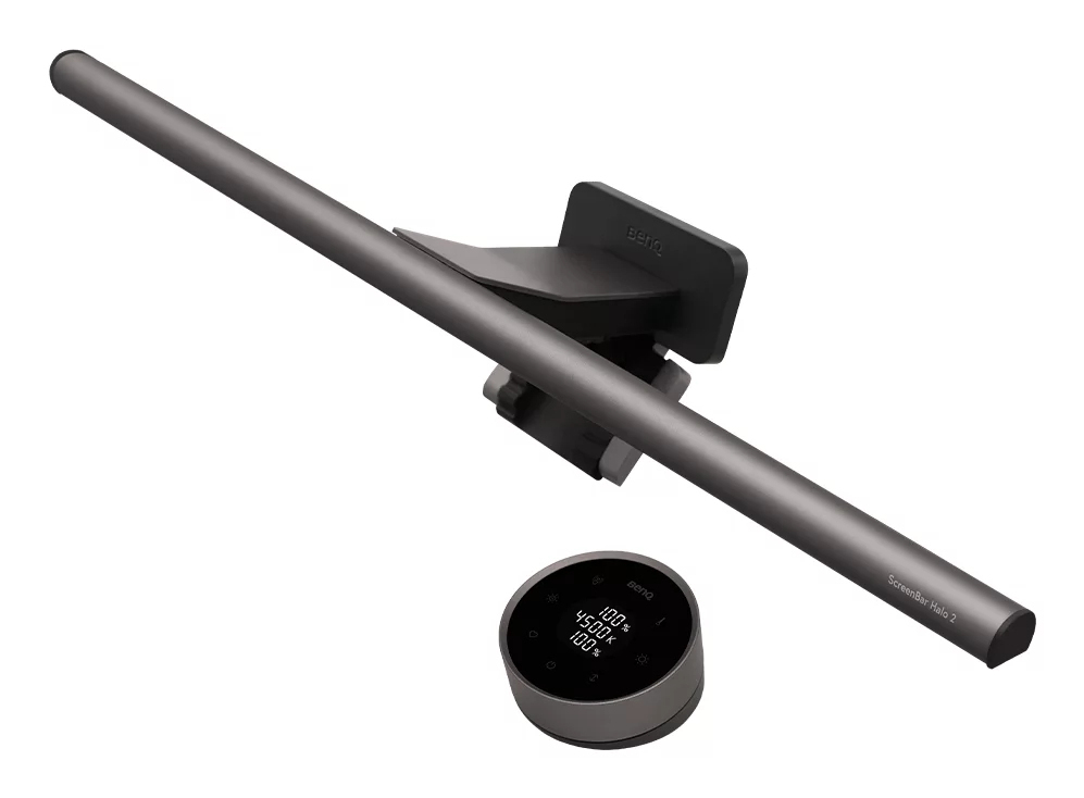 Benq - Barra de Luz para Monitor BenQ ScreenBar Halo 2 Monitor Light Preta