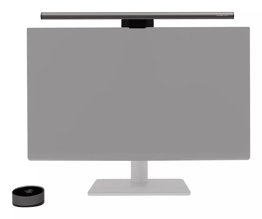 Benq - Barra de Luz para Monitor BenQ ScreenBar Halo 2 Monitor Light Preta