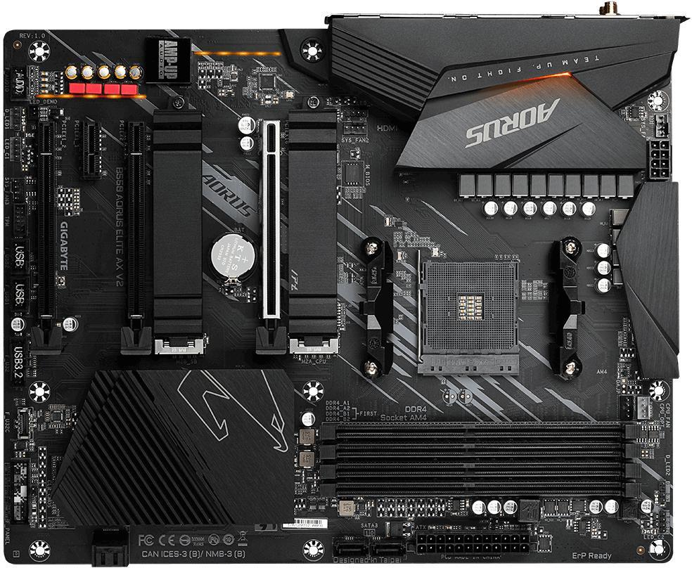 Picture of Picture of Motherboard Gigabyte B550 Aorus Elite AX V2
