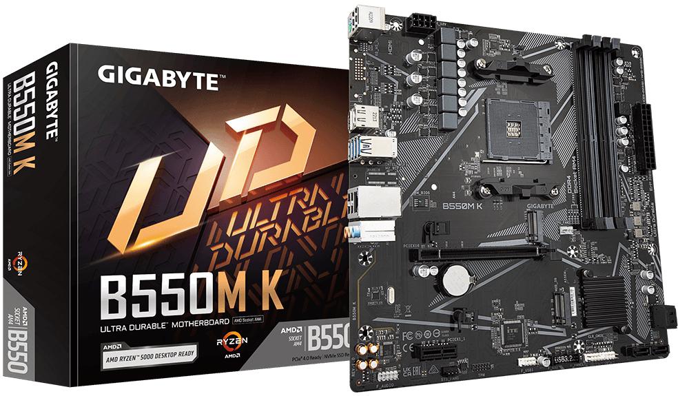 Picture of Picture of Motherboard Gigabyte B550M K