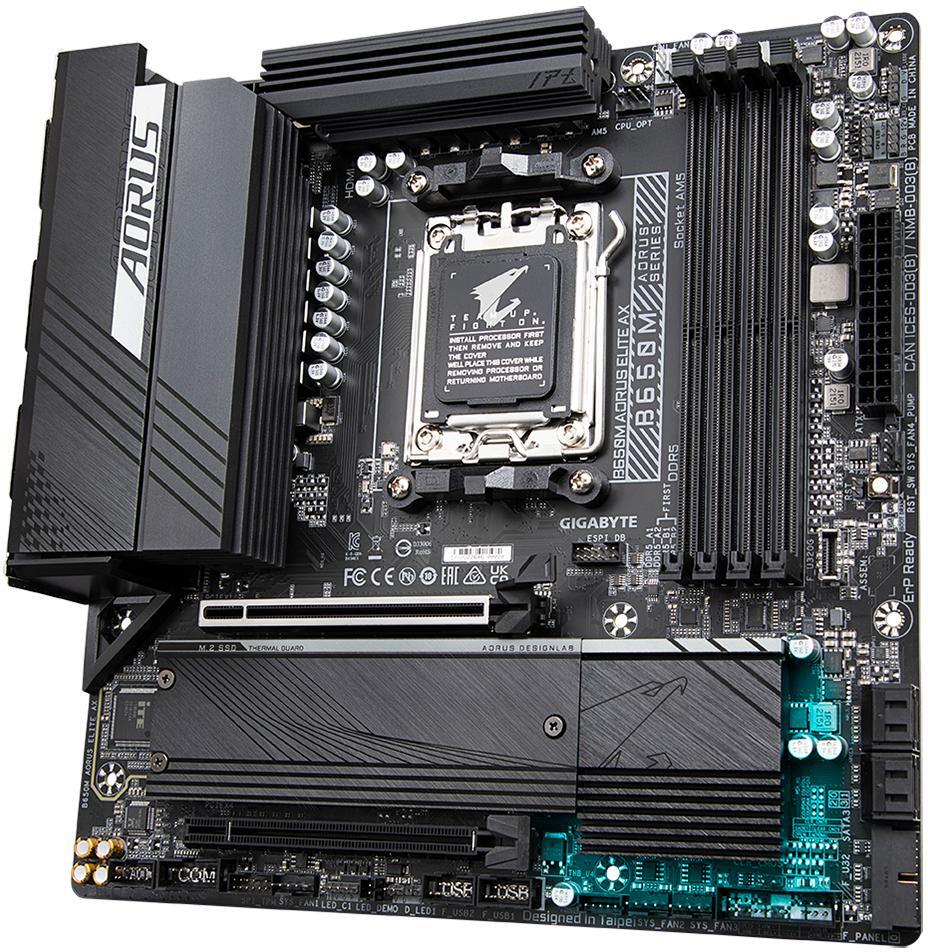Gigabyte - Motherboard Gigabyte B650M Aorus Elite AX
