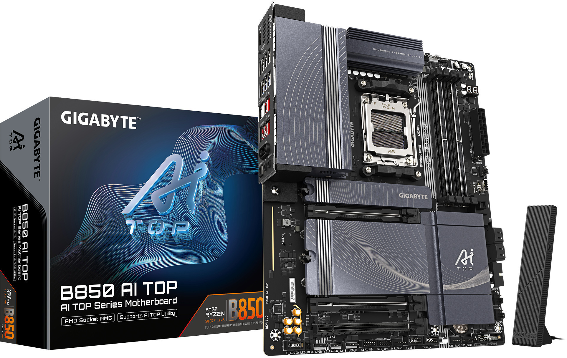 Picture of Picture of Motherboard Gigabyte B850 AI TOP