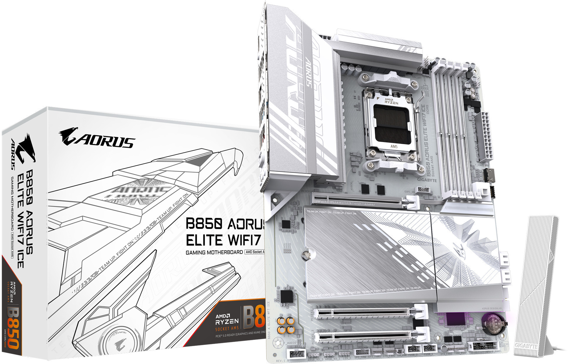 Picture of Picture of Motherboard Gigabyte B850 A ELITE WF7 ICE