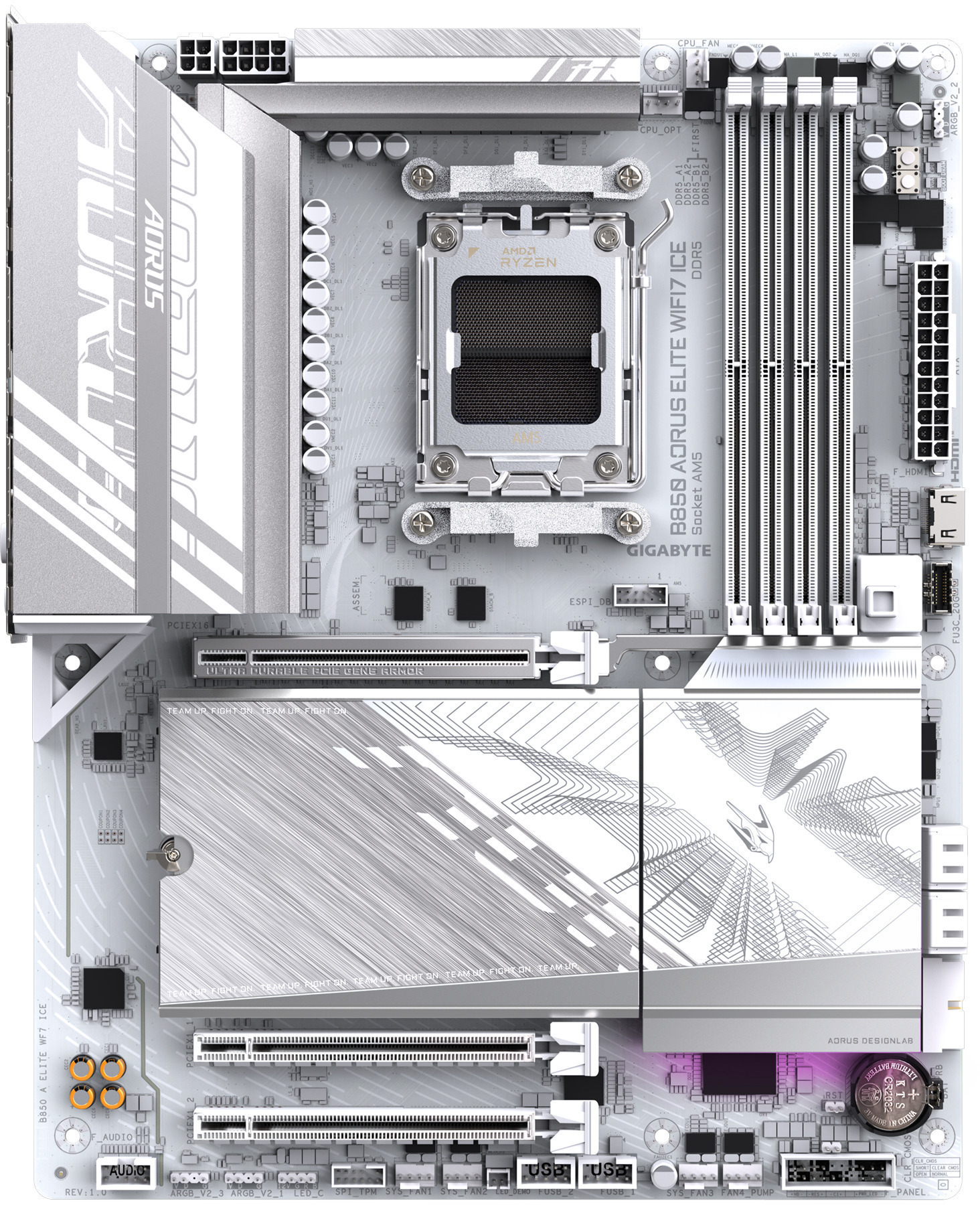 Picture of Picture of Motherboard Gigabyte B850 A ELITE WF7 ICE