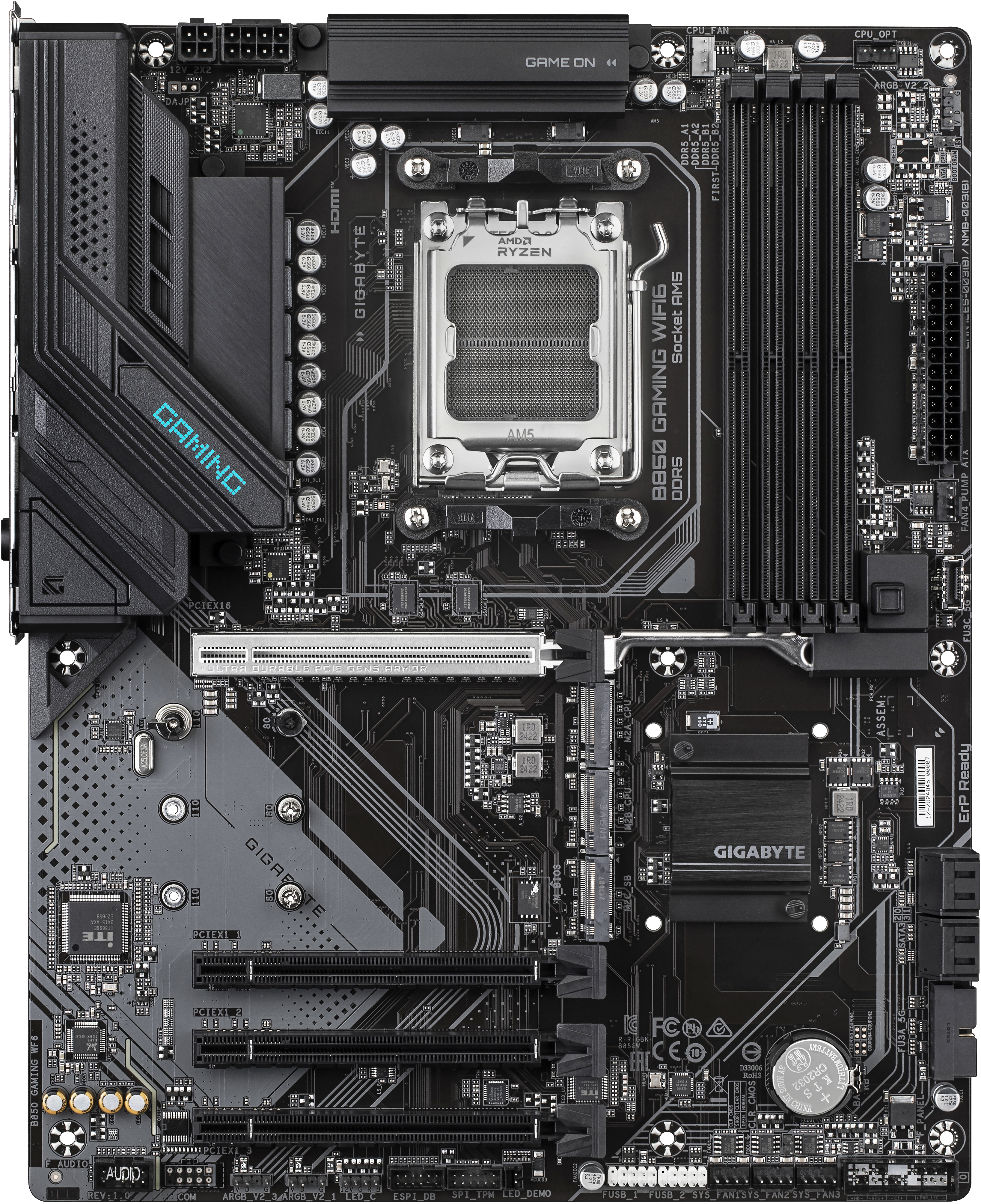 Picture of Picture of Motherboard Gigabyte B850 GAMING WF6