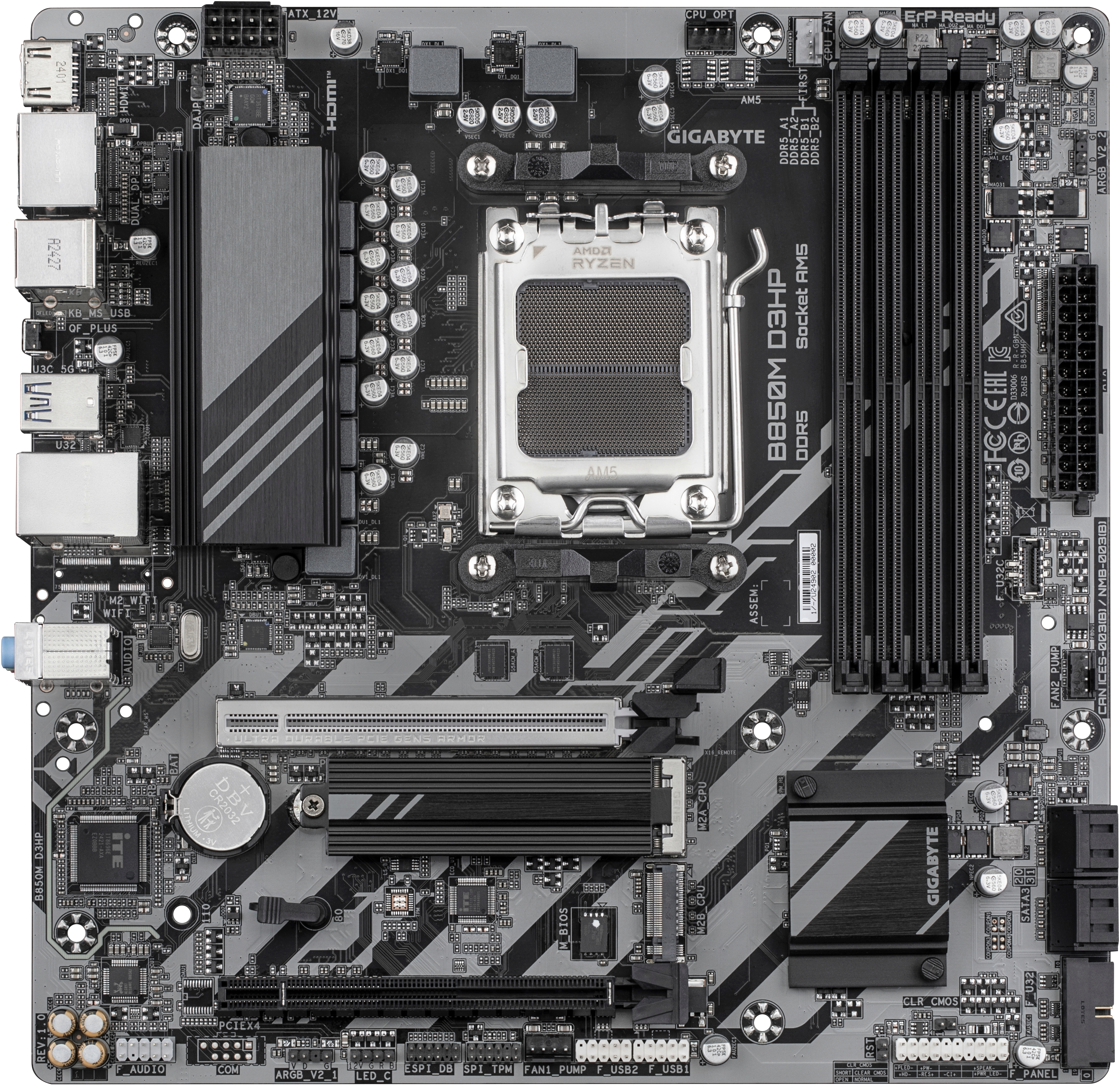 Picture of Picture of Motherboard Gigabyte B850M D3HP