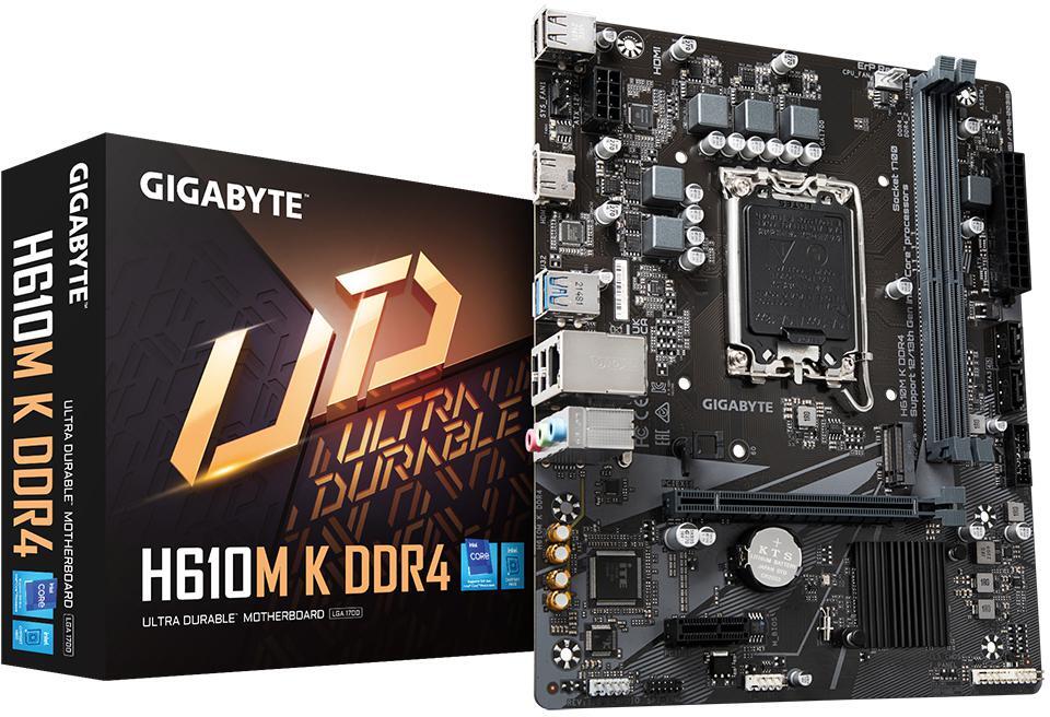 Picture of Picture of Motherboard Gigabyte H610M K DDR4