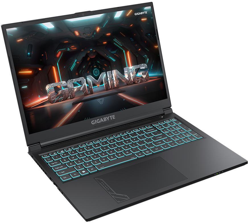 Gigabyte - Portátil Gigabyte G6 KF-H3PT854KD 16" i7-13620H 16GB DDR5 1TB RTX 4060 FHD+ 165Hz