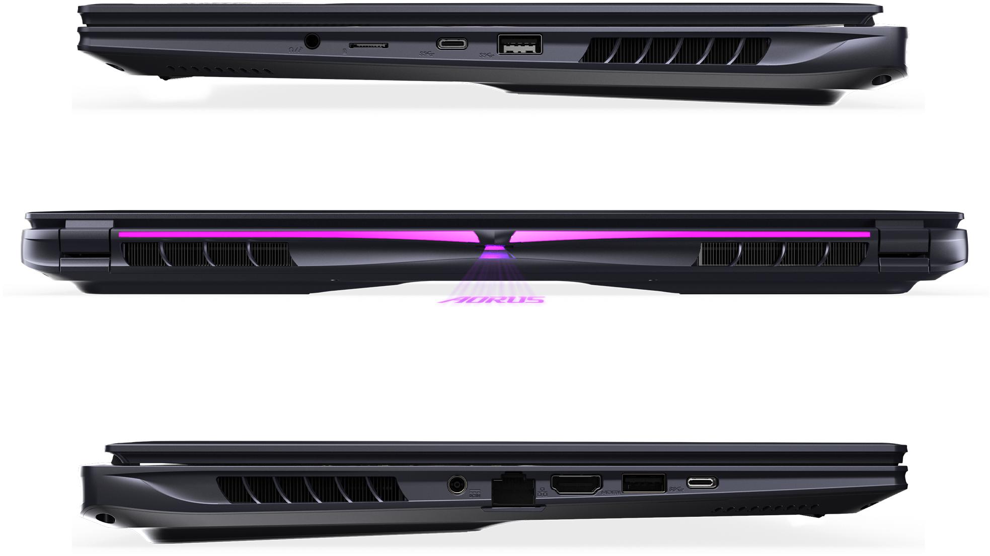 Gigabyte - Portátil Gigabyte AORUS 16X ASG-53PTC54SH 16" i7-14650HX 16GB DDR5 1TB RTX 4070 QHD 165Hz W11