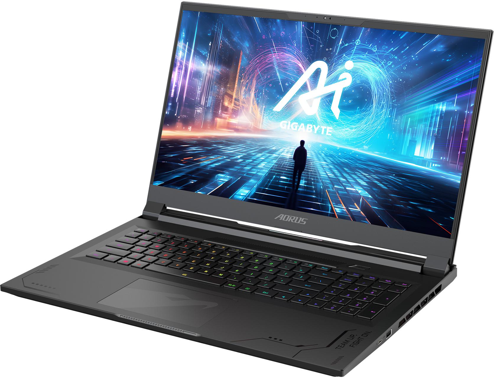 Gigabyte - Portátil Gigabyte AORUS 17X AXG-64PT665SH 17" i9-14900HX 32GB DDR5 2x1TB RTX 4080 QHD 240Hz W11