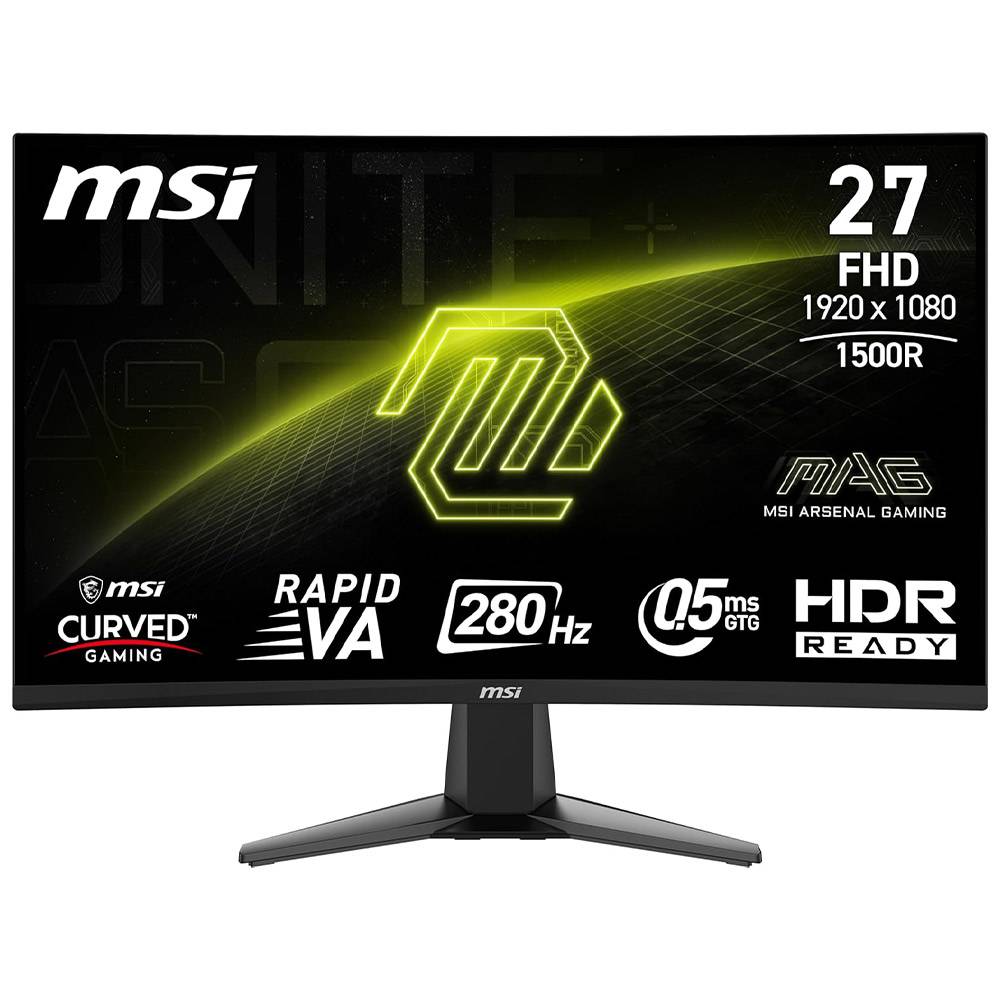 Picture of Picture of Monitor MSI 27" MAG 276CXF Rapid VA FHD 280Hz 0.5ms