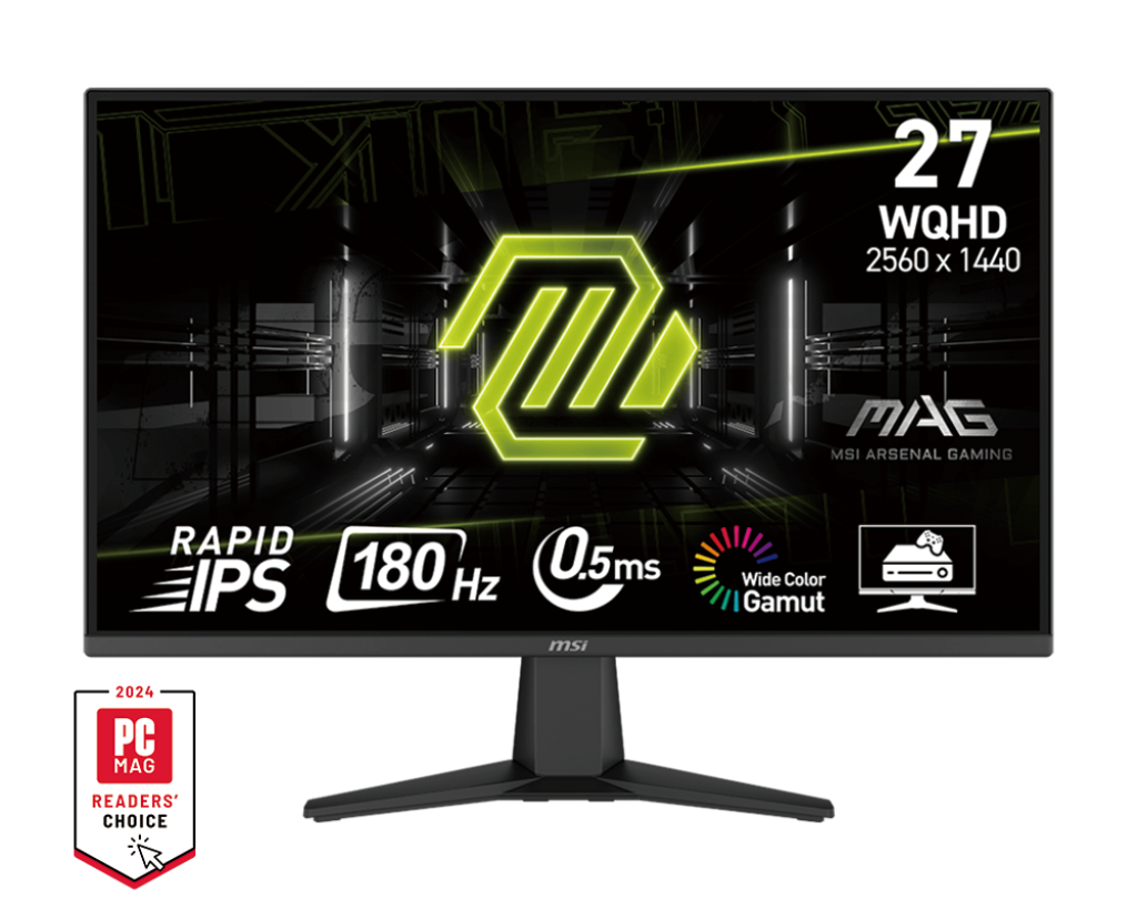 MSI - Monitor MSI 27" MAG 275CF X24 VA FHD 240Hz 0.5ms