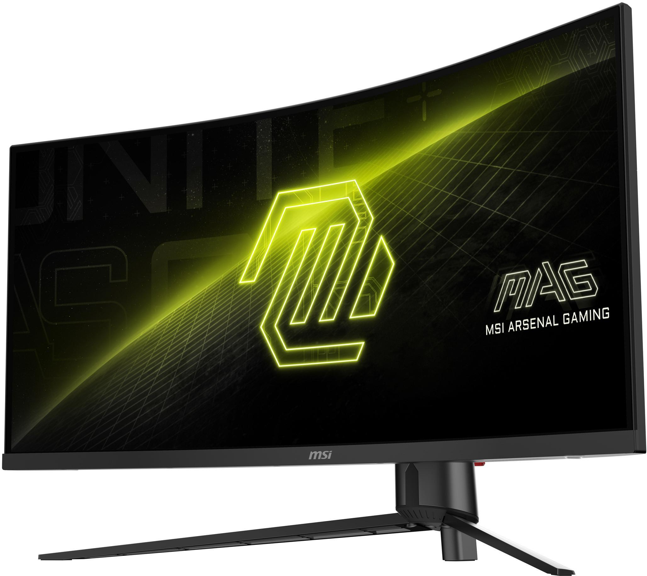 MSI - Monitor MSI 34" MAG 345CQR VA UWQHD 21:9 Curvo 180Hz FreeSync Premium HDR (1ms)