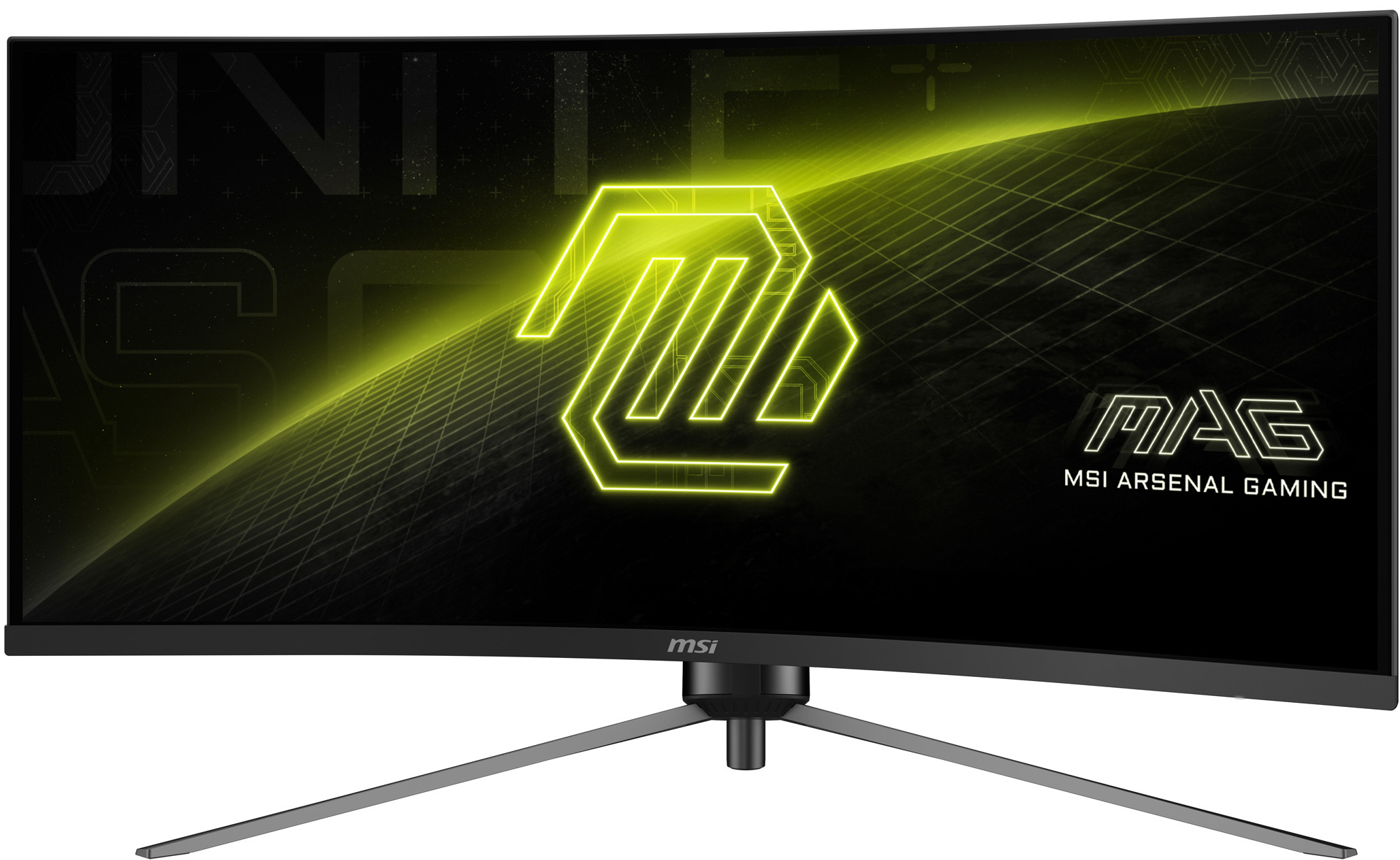 MSI - Monitor MSI 34" MAG 345CQR VA UWQHD 21:9 Curvo 180Hz FreeSync Premium HDR (1ms)