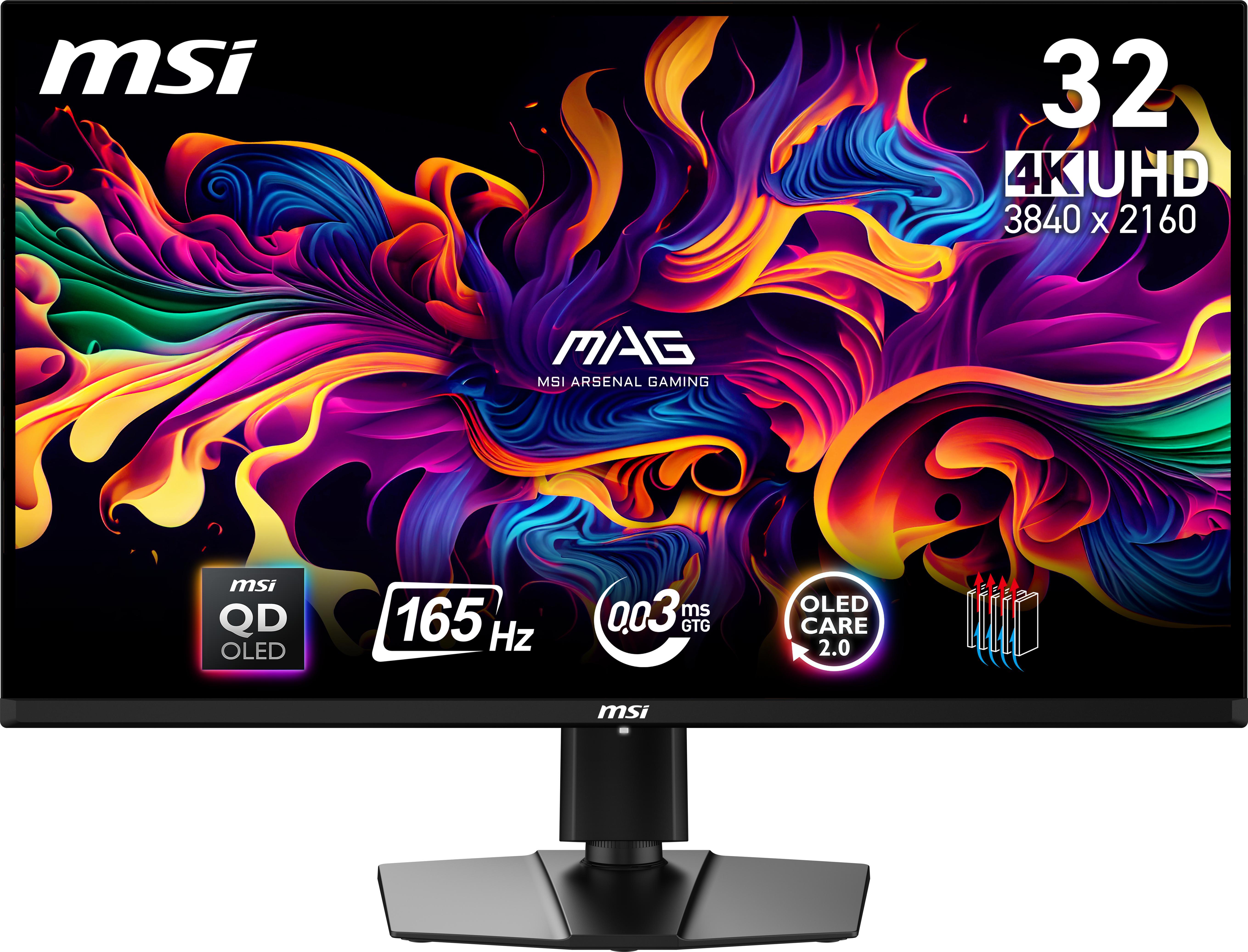 MSI - Monitor MSI 31.5" MAG 321UP QD-OLED 4K 16:9 165Hz FreeSync Premium HDR400 (0.03ms)