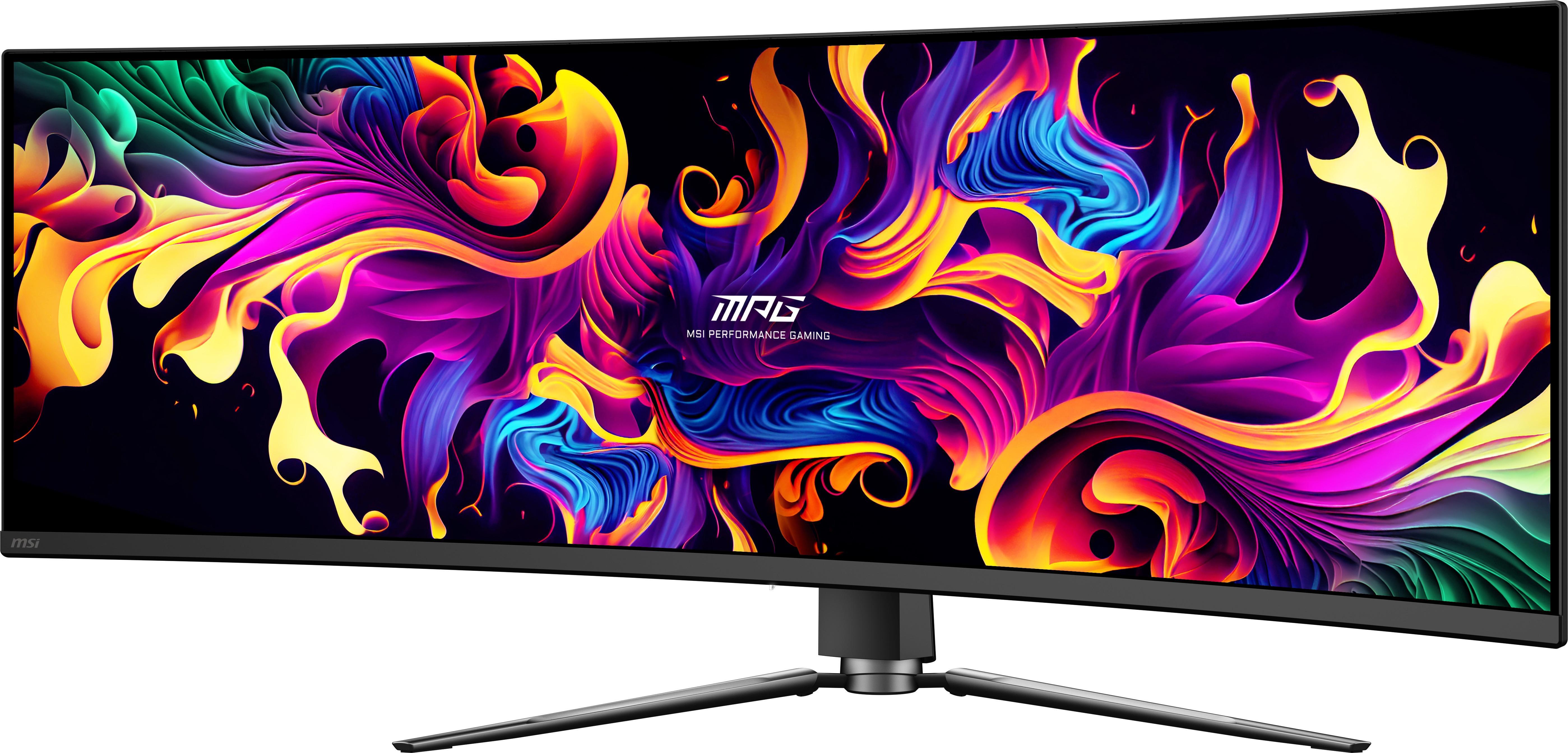 MSI - Monitor Curvo MSI MPG 491CQPX QD-OLED 49" DQHD 240Hz USB-C