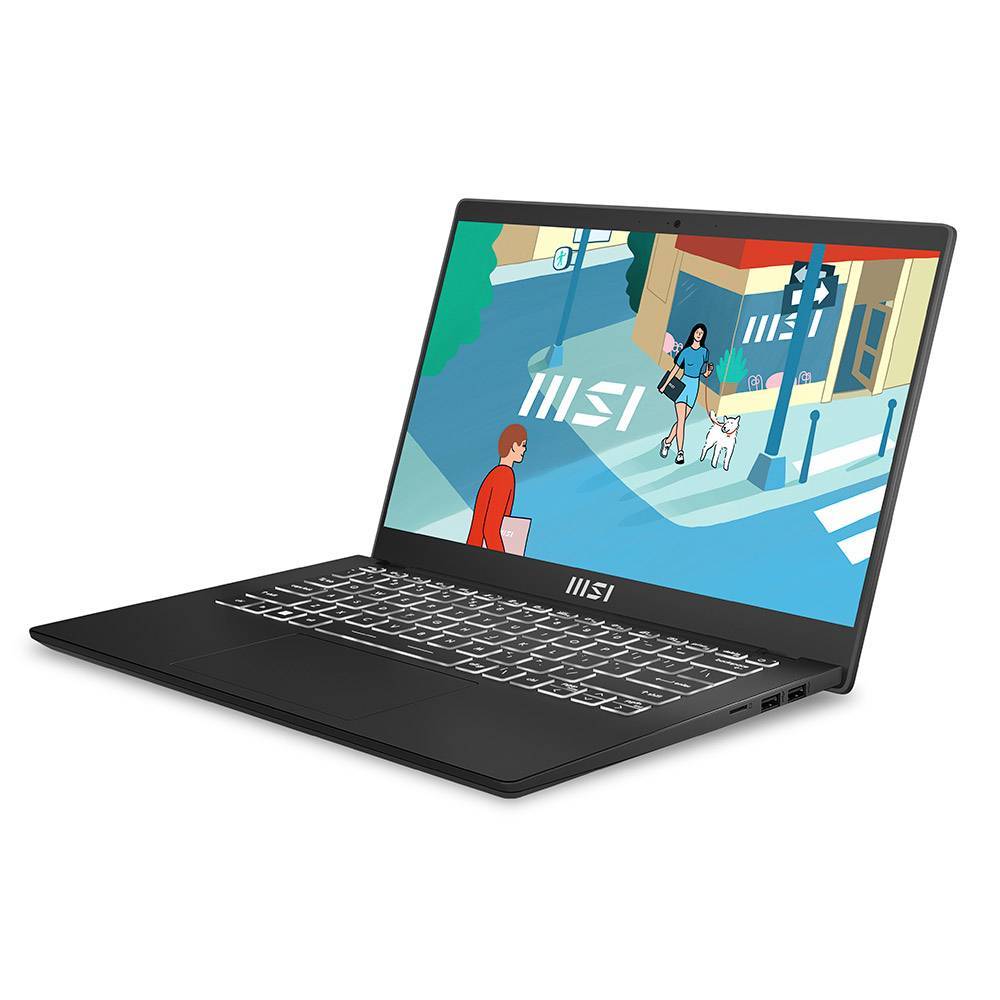 MSI - Portátil MSI Modern 14 C13M-601XPT 14" i7-1355U 16GB 512GB Iris Xe Graphics