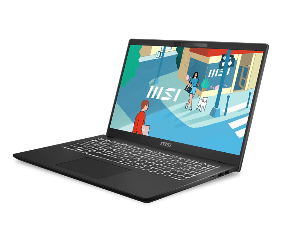 MSI - Portátil MSI Modern 15 H C13M-092XPT 15.6" i7-13620H 32GB 1TB Iris Xe Graphics