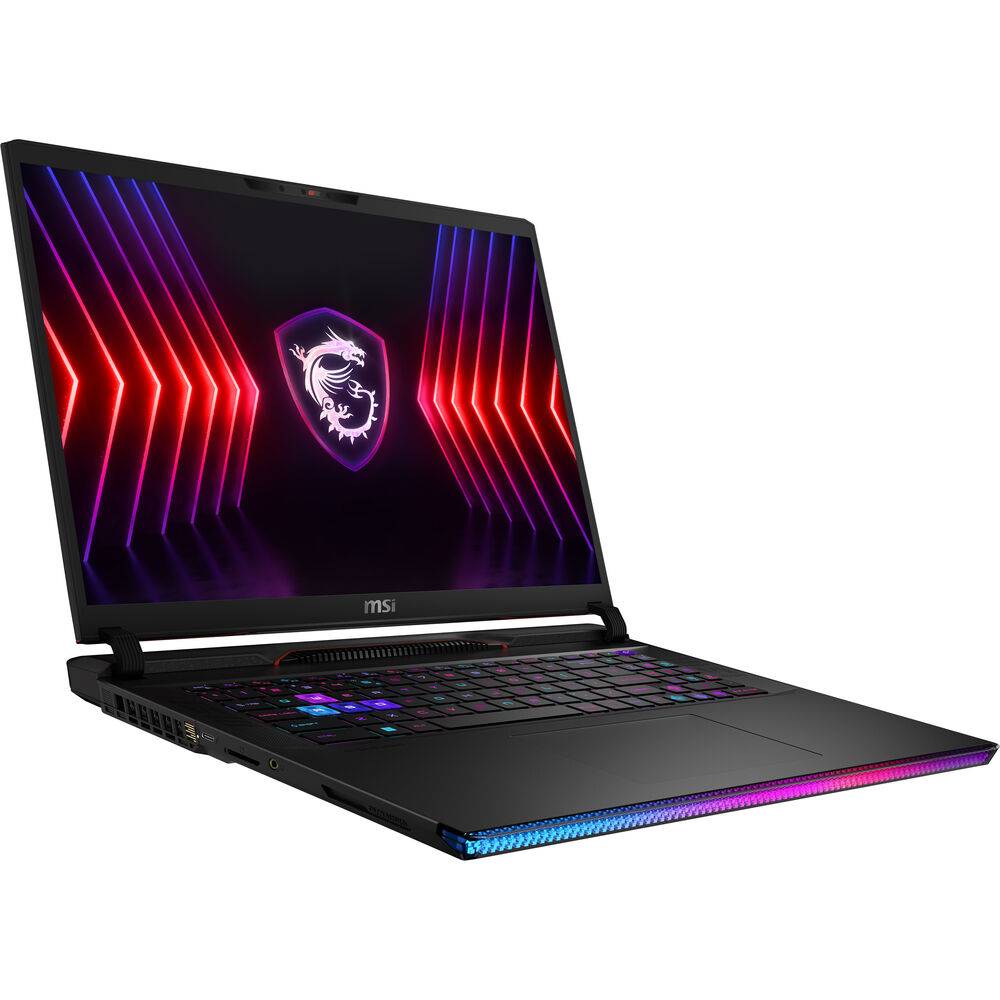 MSI - Portátil MSI Raider GE78 HX 14VHG-810PT 17" i9-14900HX 32GB DDR5 1TB RTX 4080 QHD+ 240Hz W11