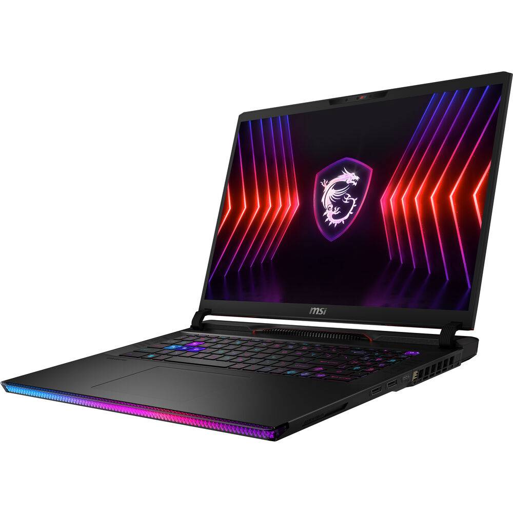 MSI - Portátil MSI Raider GE78 HX 14VHG-810PT 17" i9-14900HX 32GB DDR5 1TB RTX 4080 QHD+ 240Hz W11