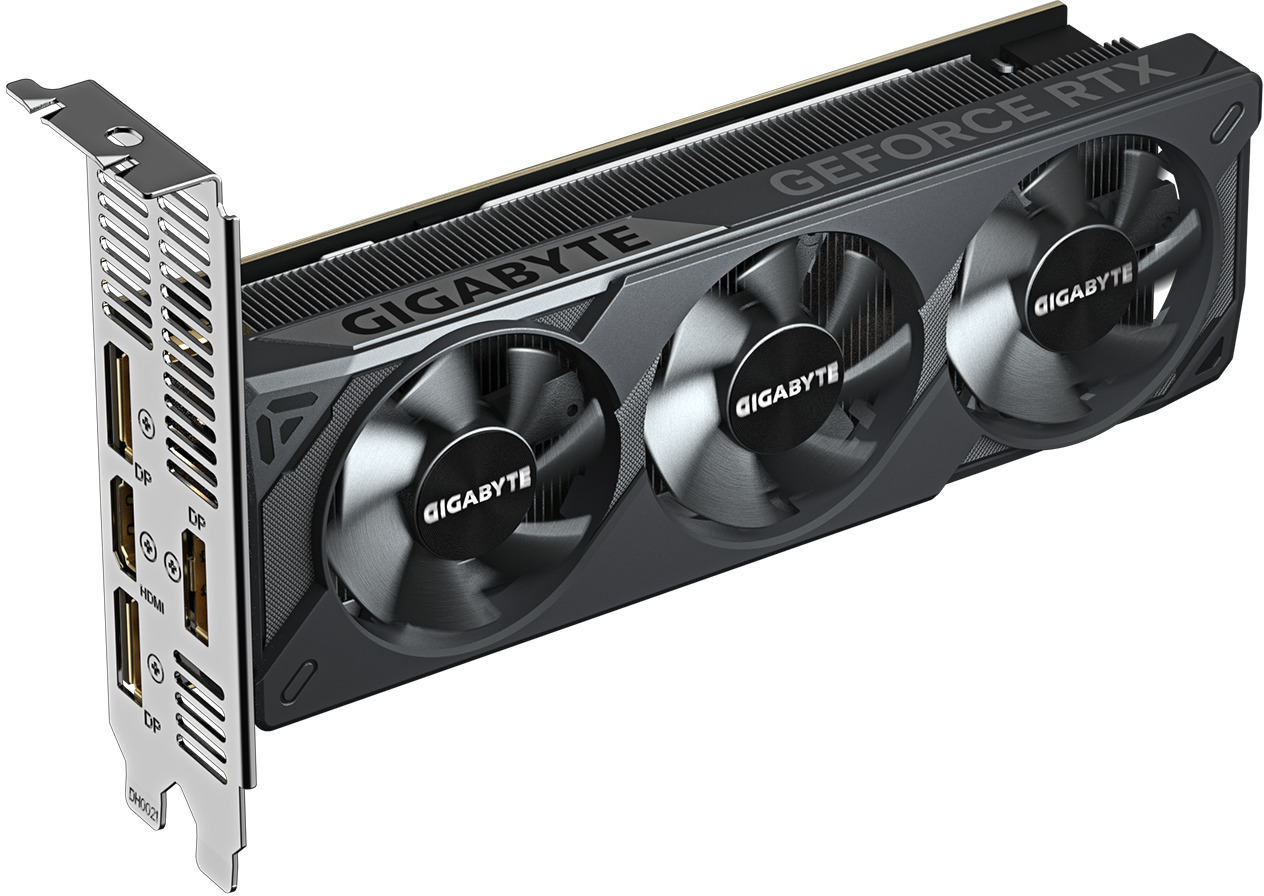 Gigabyte - Gráfica Gigabyte GeForce® RTX 5060 OC LP 8GB GDDR7 DLSS4