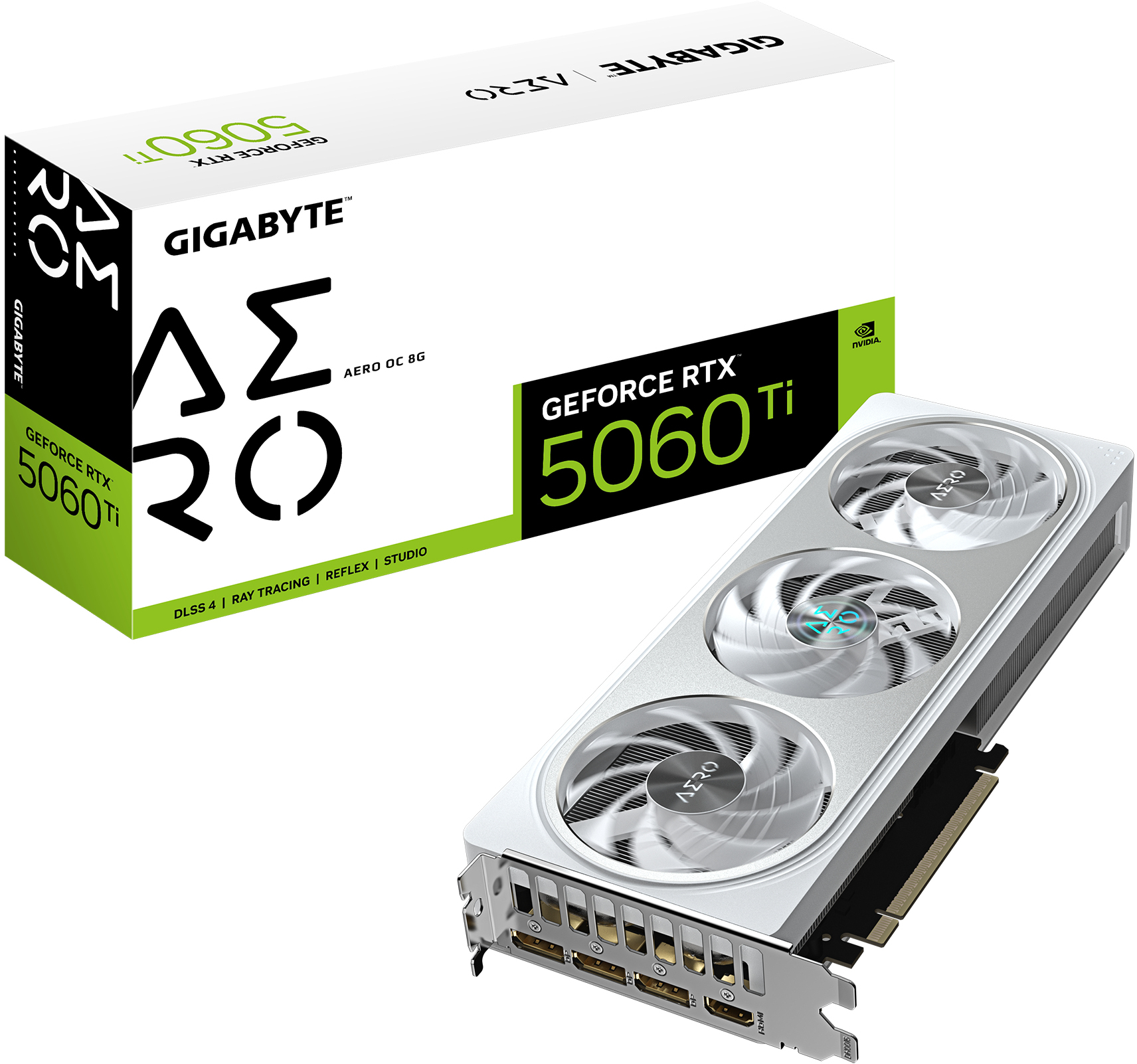 Picture of Picture of Gráfica Gigabyte GeForce® RTX 5060 Ti Aero OC 8GB GDDR7 DLSS4