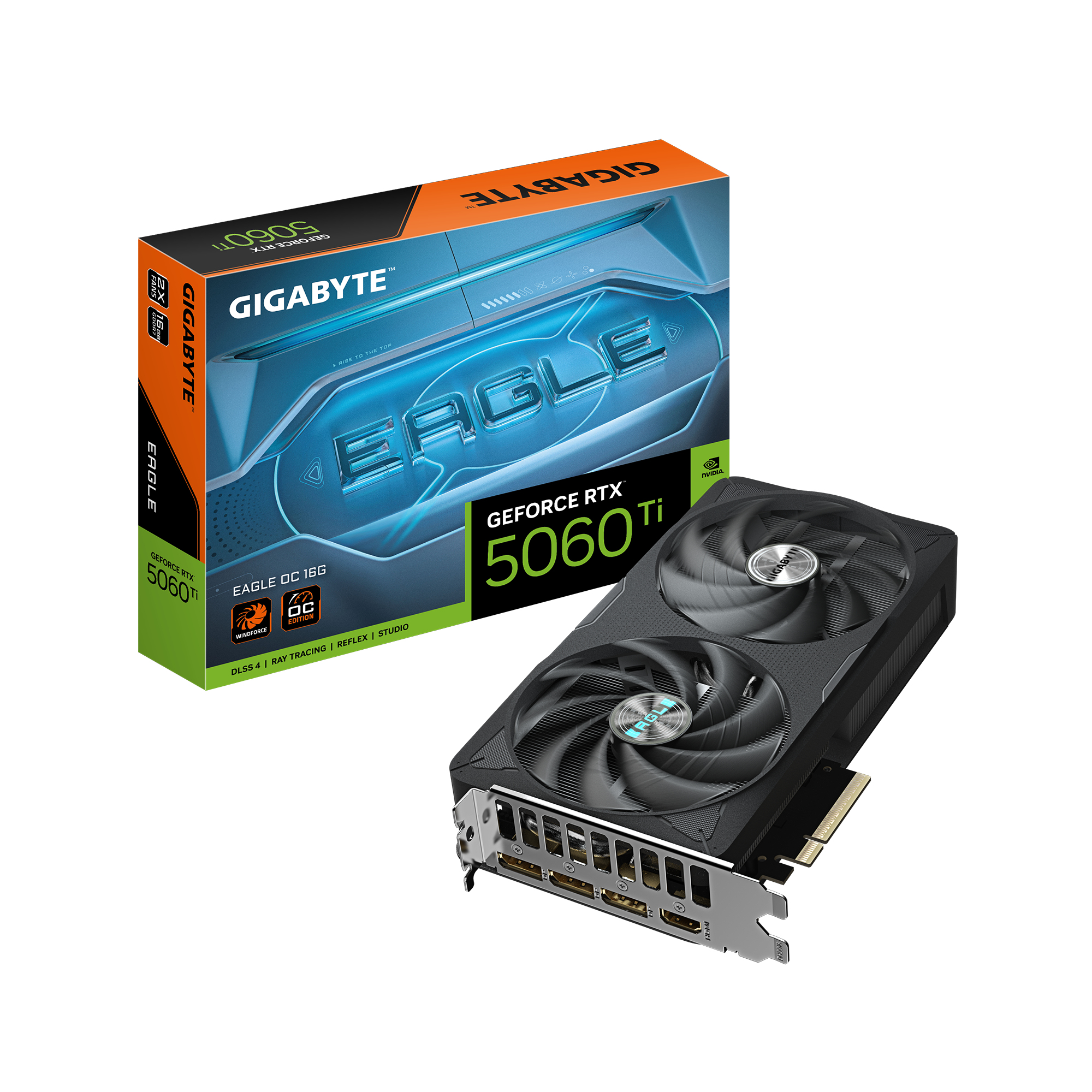 Picture of Picture of Gráfica Gigabyte GeForce® RTX 5060 Ti Eagle OC 16GB GDDR7 DLSS4