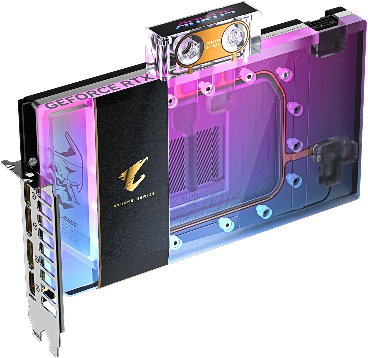 Picture of Picture of Gráfica Gigabyte GeForce® RTX 5090 Xtreme Waterforce WB 32GB GDDR7 DLSS4