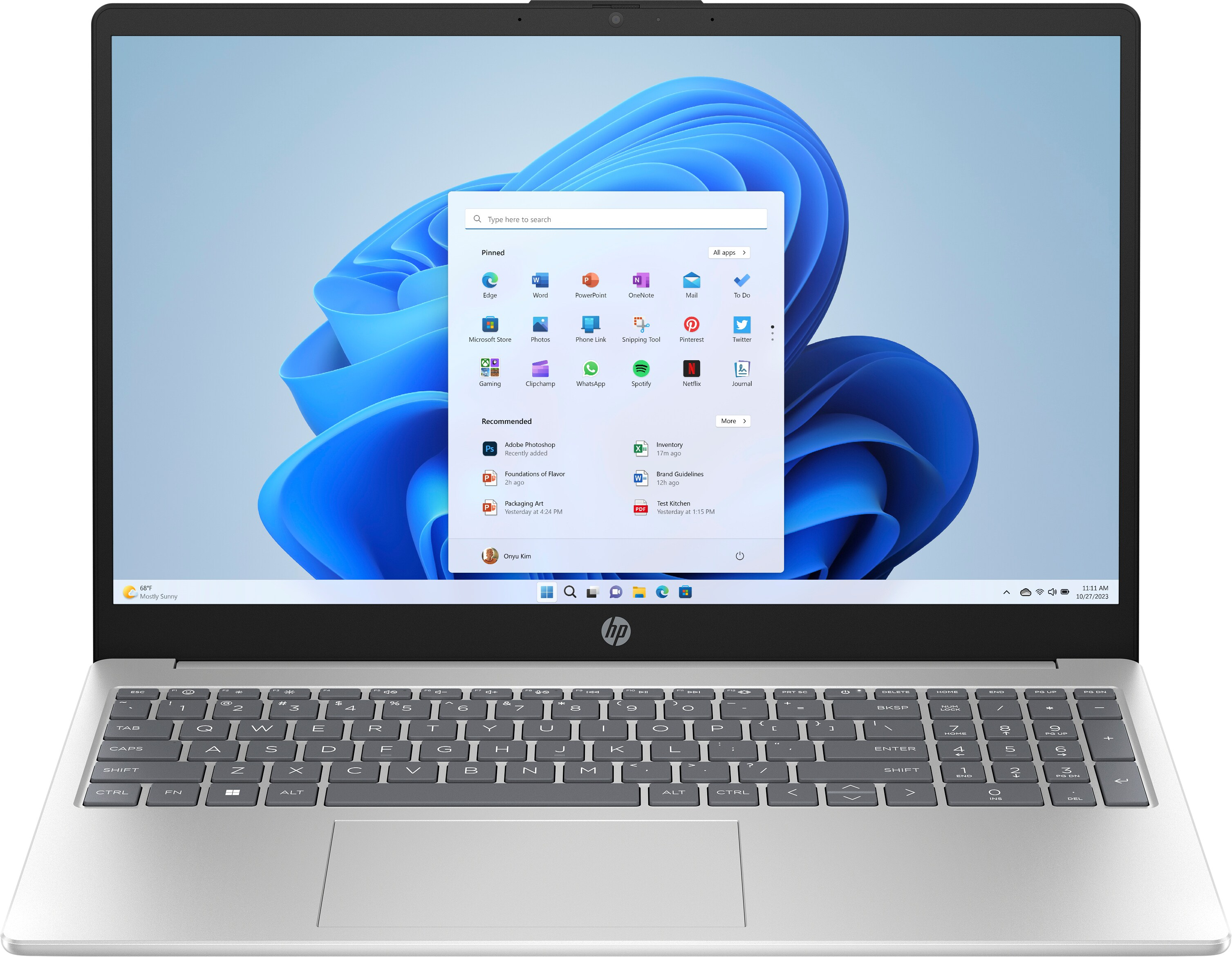 Picture of Picture of Portátil HP 15-FC0019NP 15.6" R5 7520U 16GB DDR5 512GB FHD W11