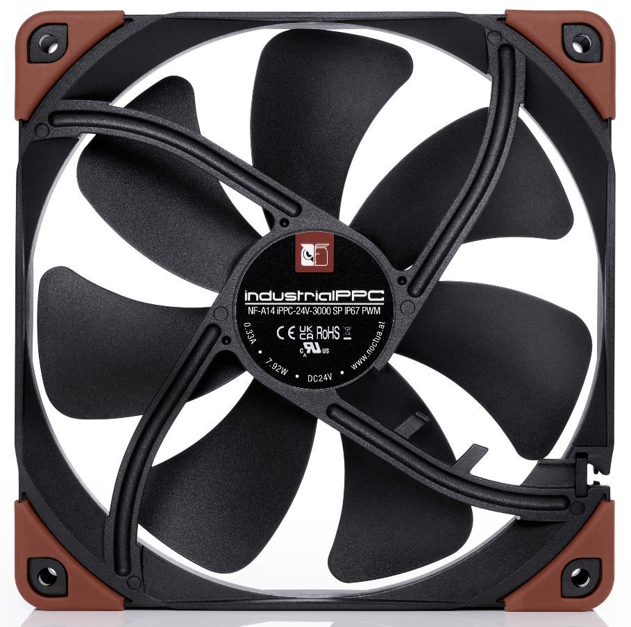 Noctua - Ventoinha Noctua NF-A14 industrialPPC-24V-3000 SP IP67 PWM 140mm