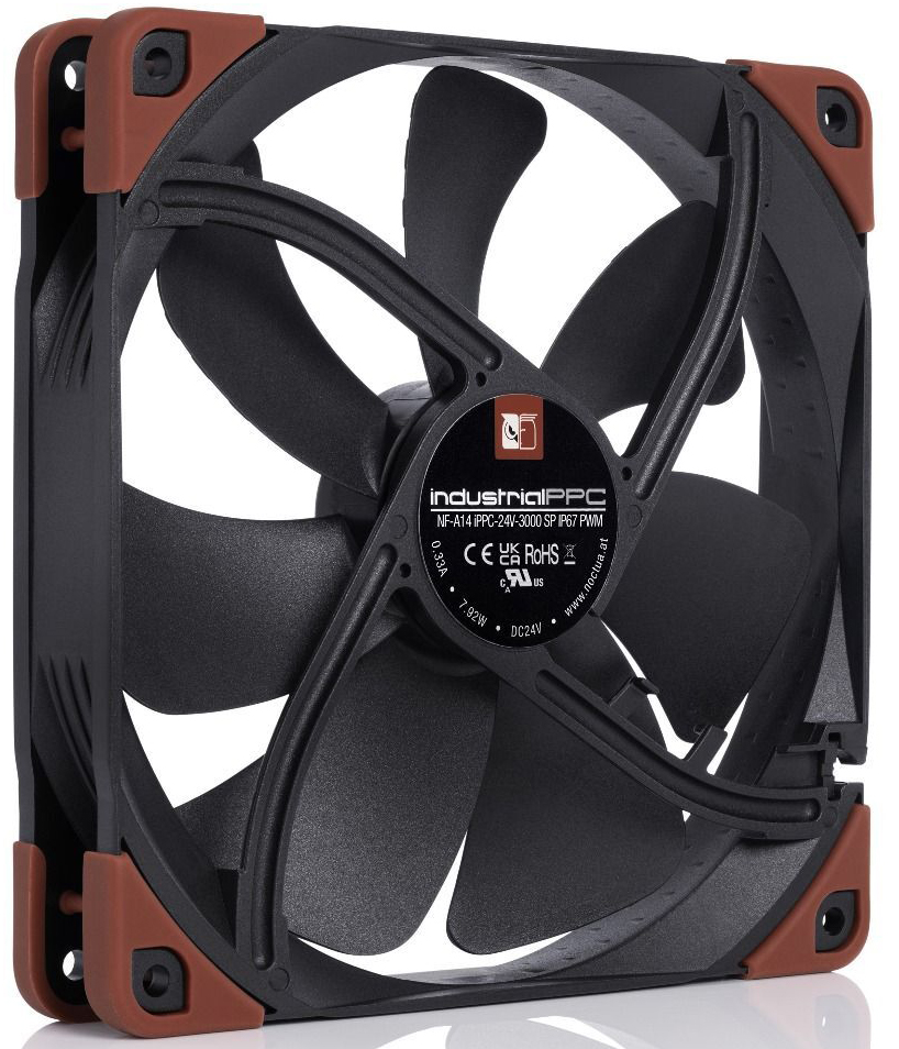 Noctua - Ventoinha Noctua NF-A14 industrialPPC-24V-3000 SP IP67 PWM 140mm