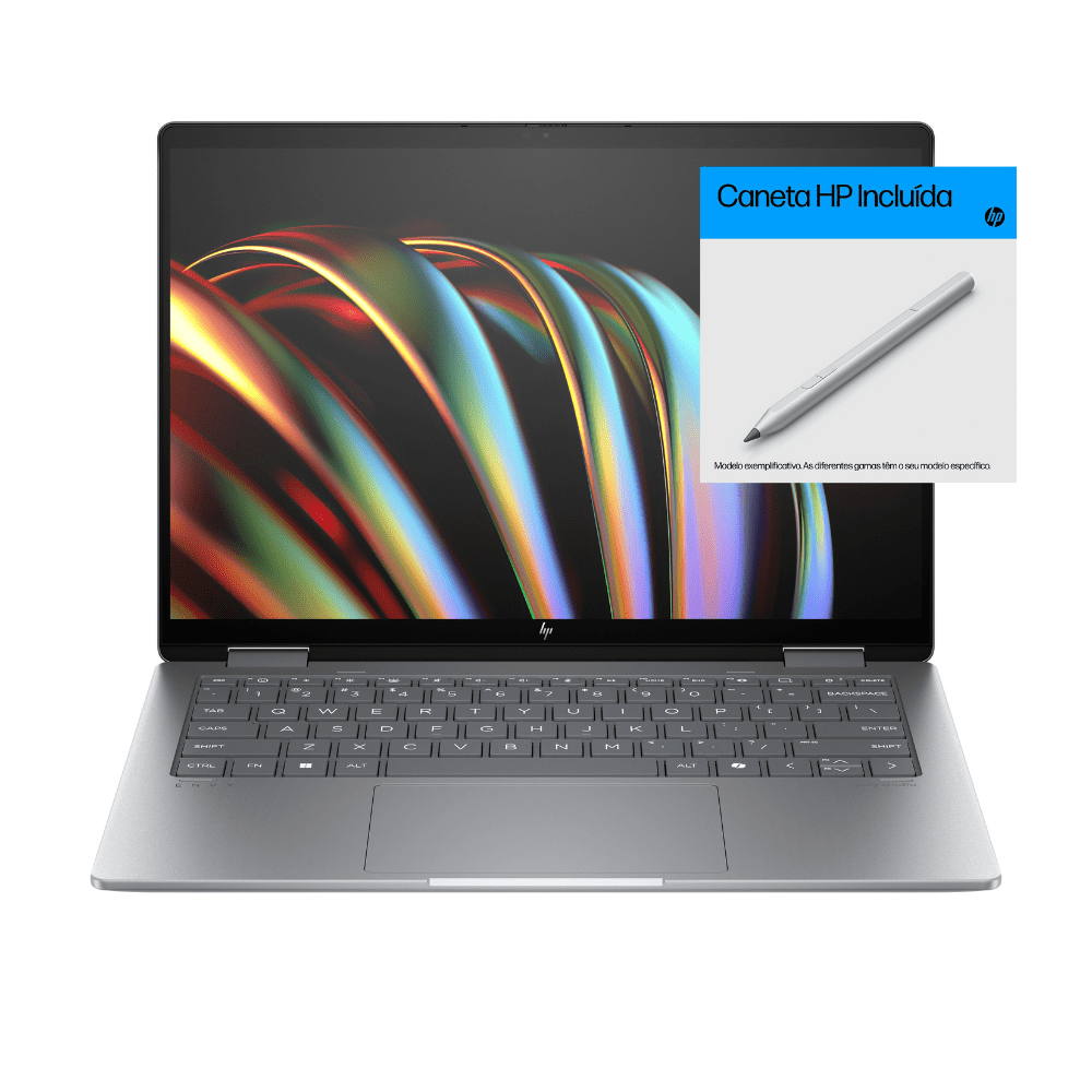 Picture of Picture of Portátil HP Envy x360 2-in-1 14-fc0009np 14" Ultra 7 155U 16GB DDR5 1TB W11 Touch Caneta Incluída