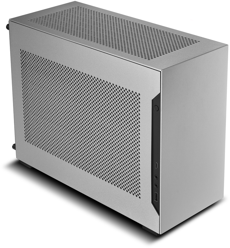 Lian Li - Caixa Mini-ITX Lian Li x Dan Cases A4-H2O A4 PCIE4.0 Silver