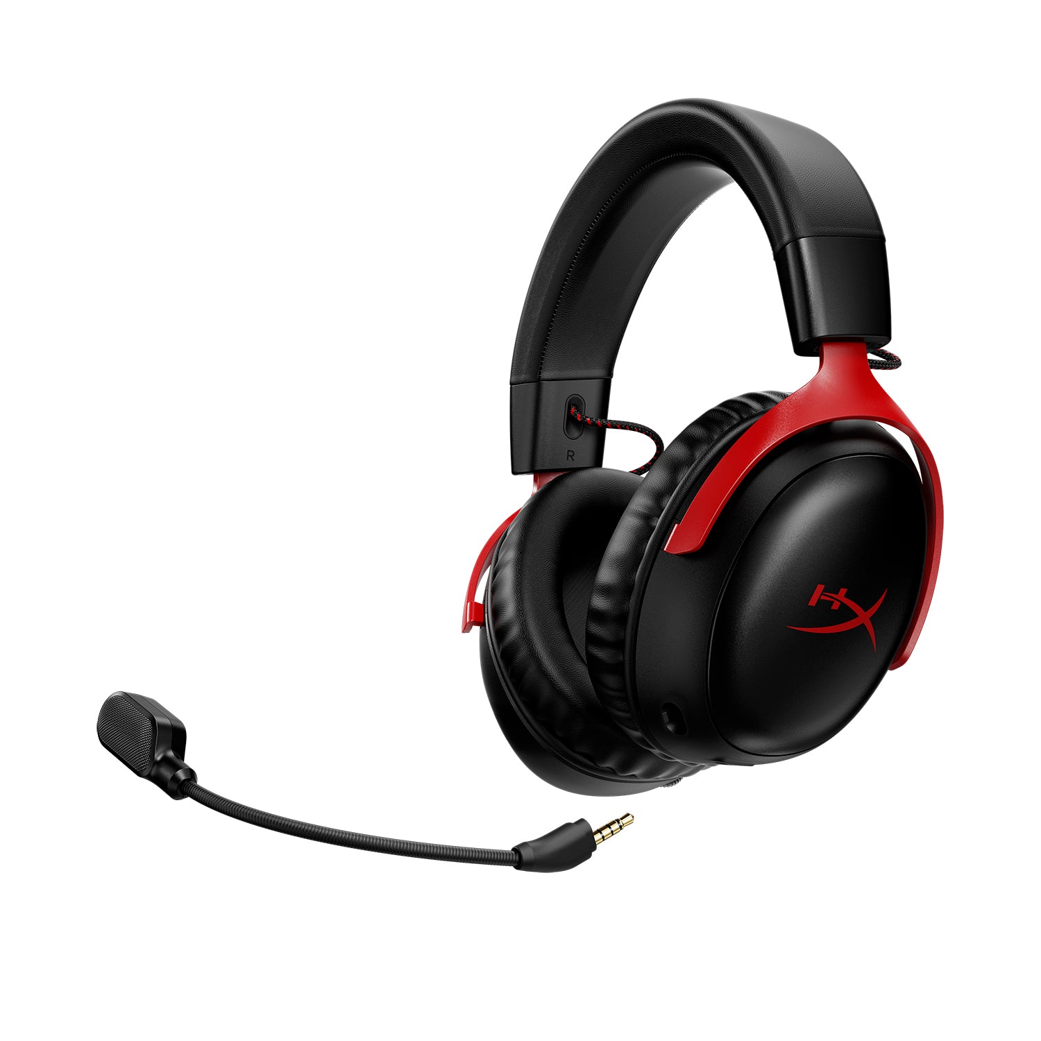 HyperX - Headset HyperX Cloud III DTS Wireless/Bluetooth Preto/Vermelho
