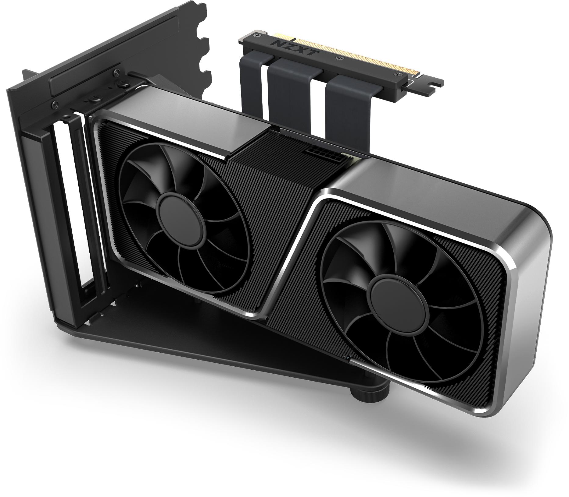 NZXT - Vertical GPU Mounting NZXT ( H5 / H7 / H9 ) Preto 175mm