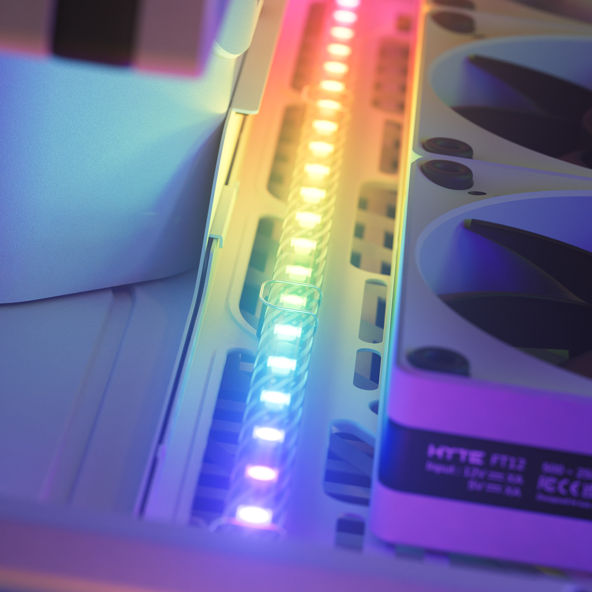 Hyte - Fitas LED Hyte LS10 qRGB - 330mm (Pack 3)