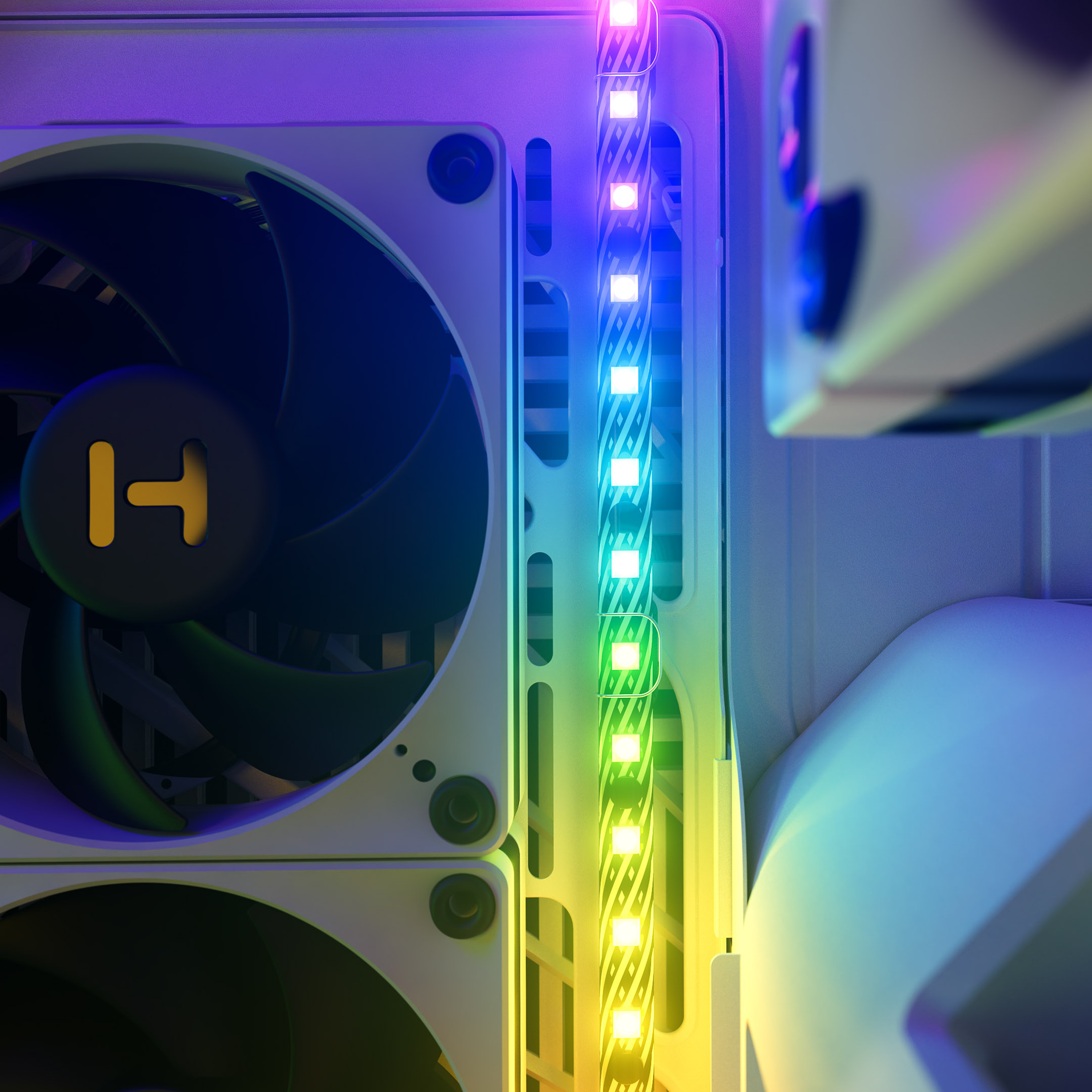 Hyte - Fitas LED Hyte LS10 qRGB - 330mm (Pack 3)