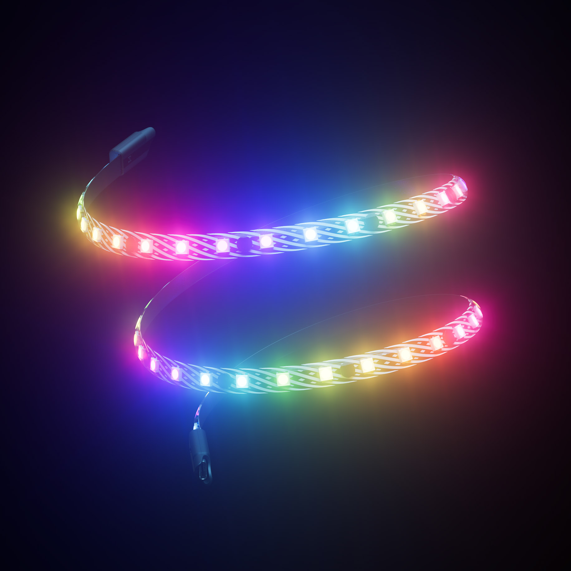 Hyte - Fitas LED Hyte LS30 qRGB - 1000mm (Pack 2)