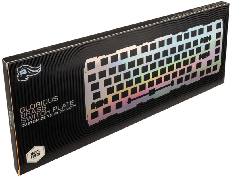 Glorious - Cobertura Switch Glorious para GMMK Pro 75% Latão (ISO)