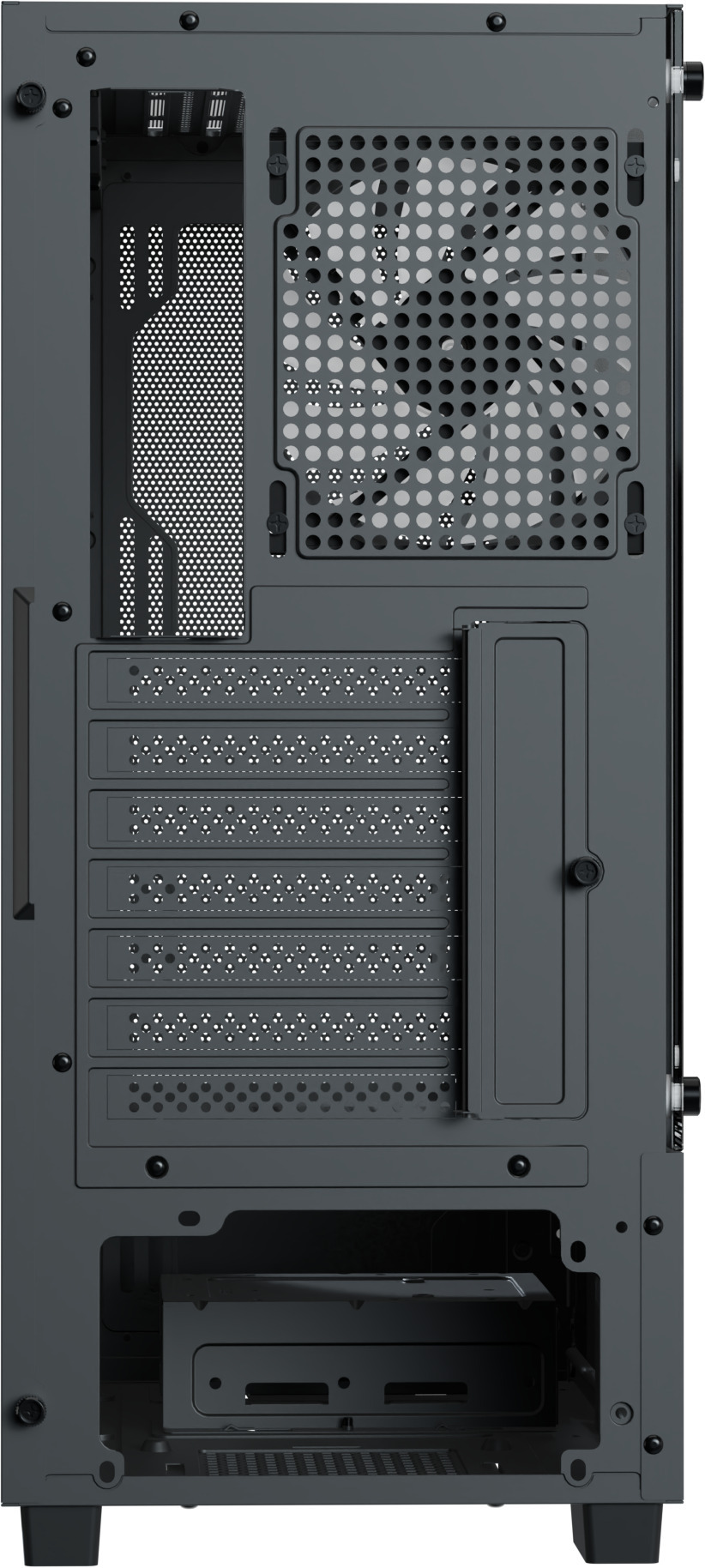 Aerocool - Caixa ATX Aerocool B508A Flow ARGB Vidro Temperado Preto