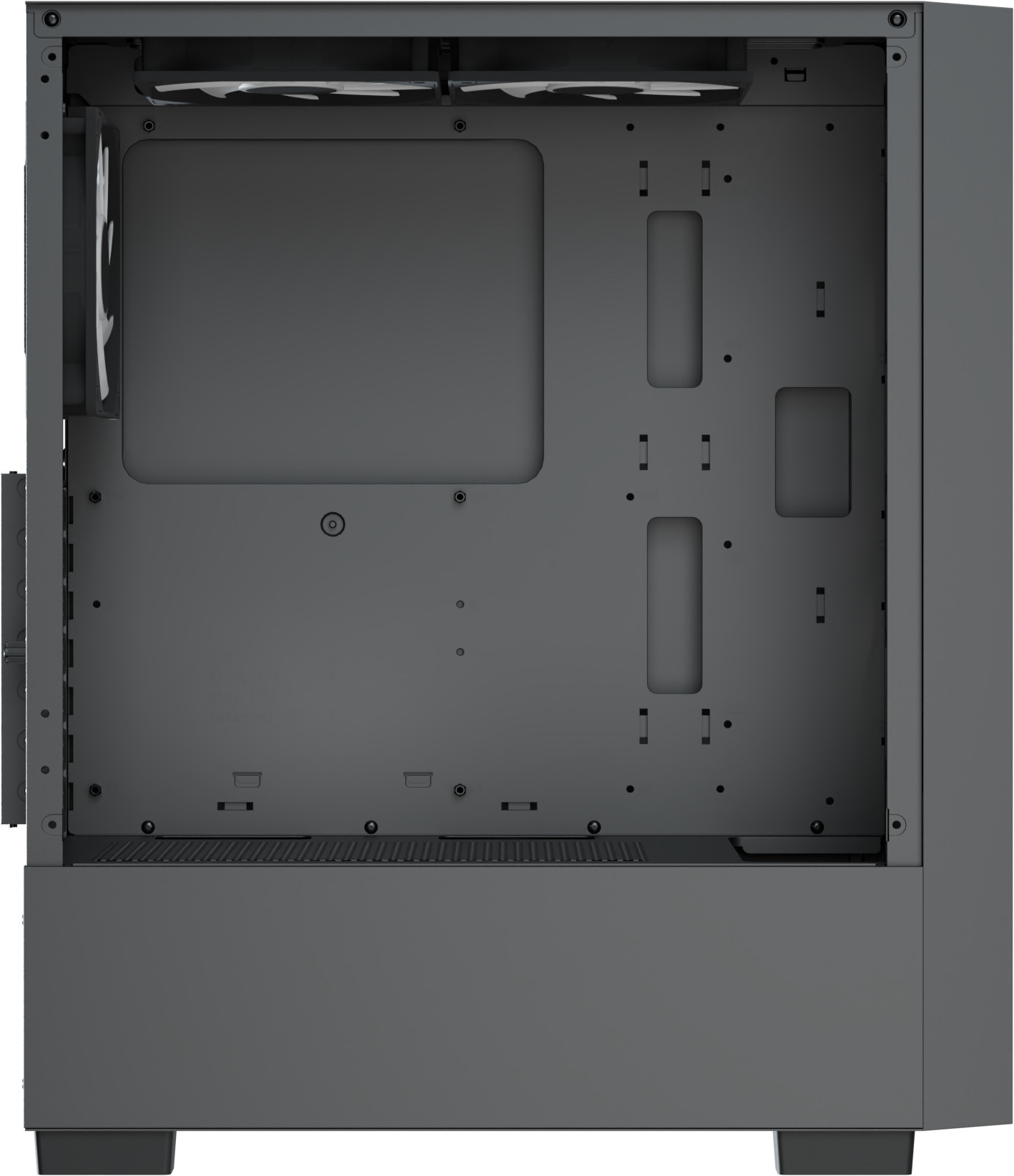 Aerocool - Caixa ATX Aerocool B508A Flow ARGB Vidro Temperado Preto