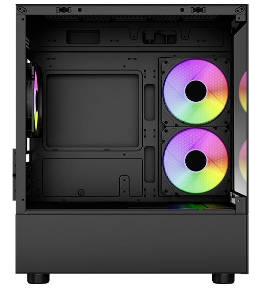 Picture of Picture of Caixa Micro-ATX Aerocool Viewport Mini Vidro Temperado Preto
