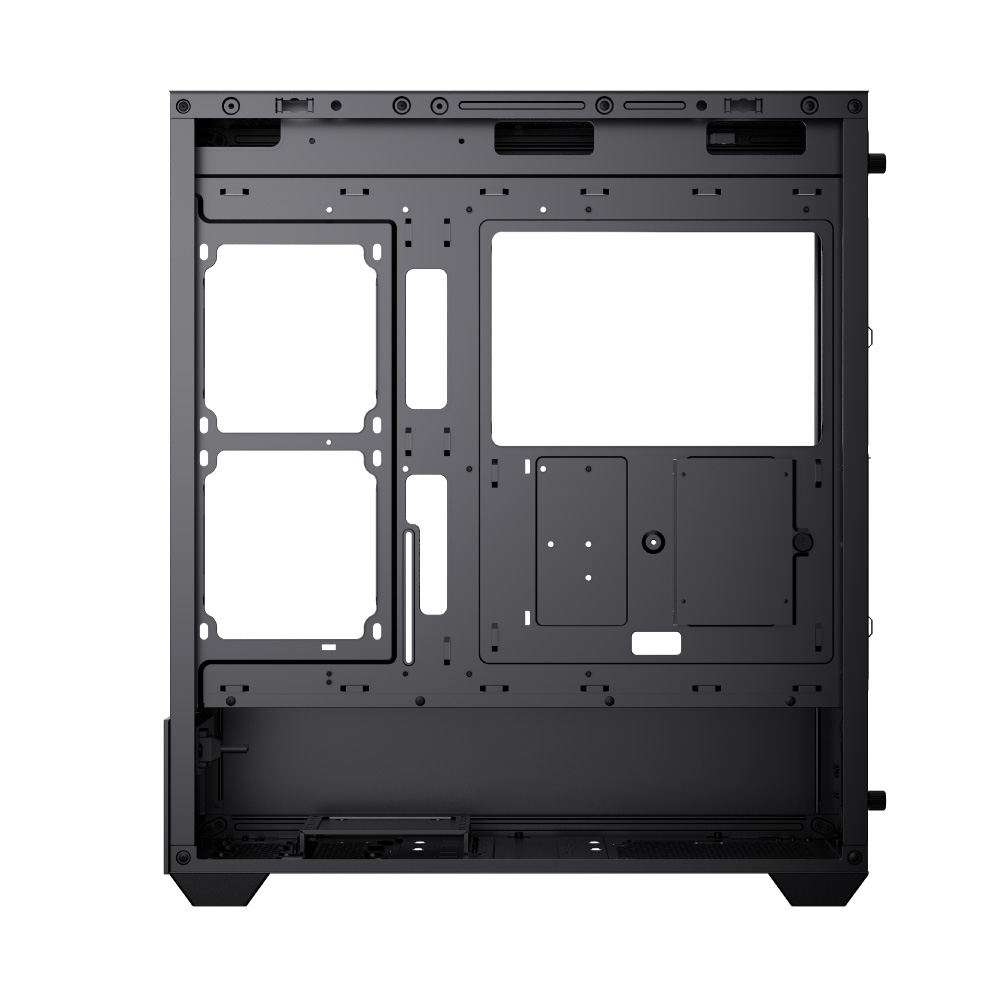 Aerocool - Caixa ATX Aerocool P500D ARGB Vidro Temperado Preto